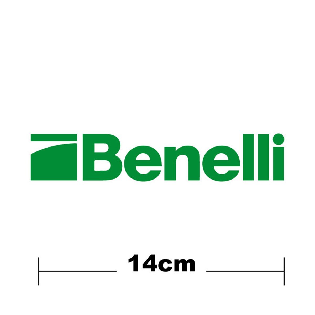 Benelli Logo Yazı Sticker Etiket Tek Renk
