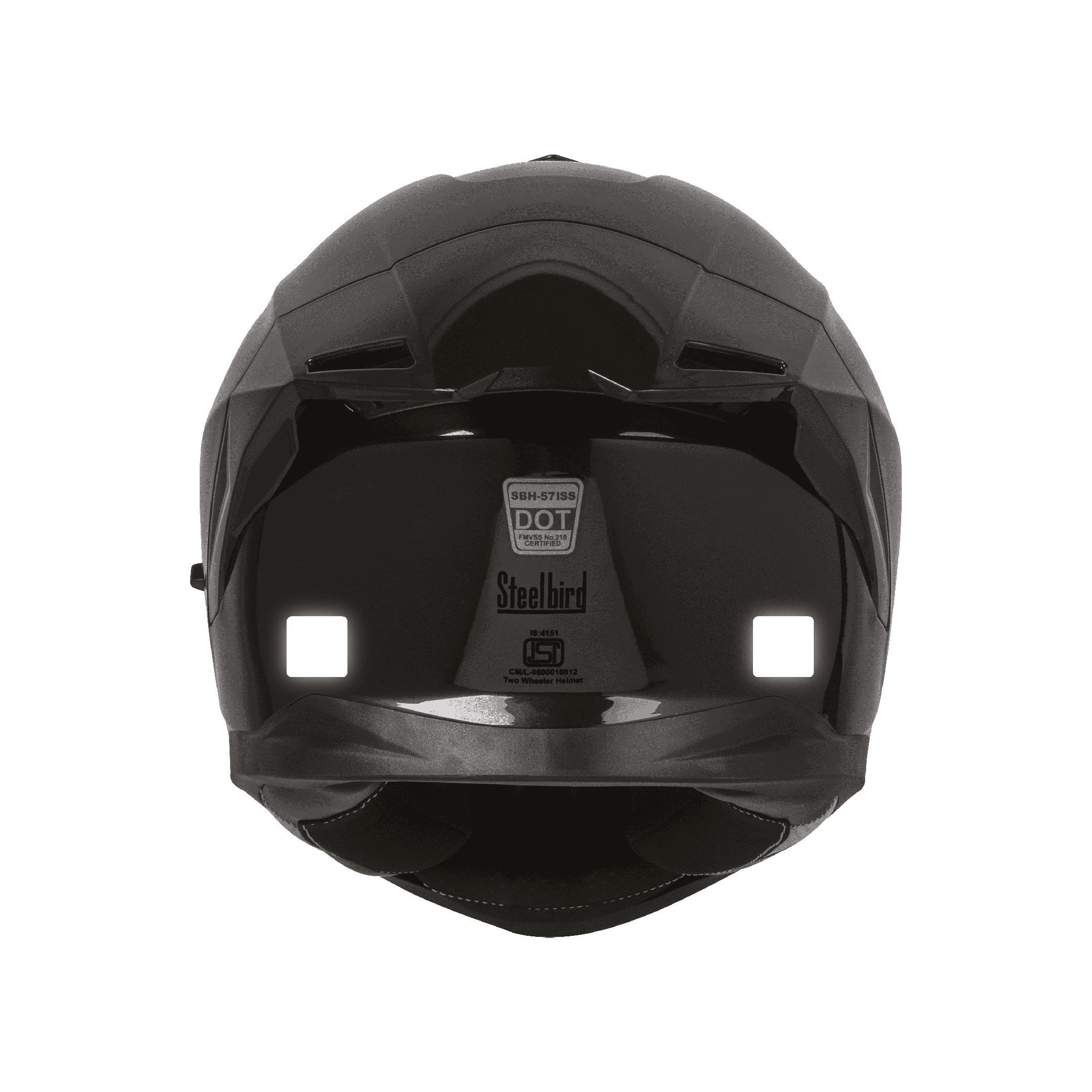 Reflective StickerBeyaz Reflective (Reflektif) 6'lı Kare Sticker Paketi Otomobil Motosiklet Reflektif Parlayan Sticker Etiket Modeli