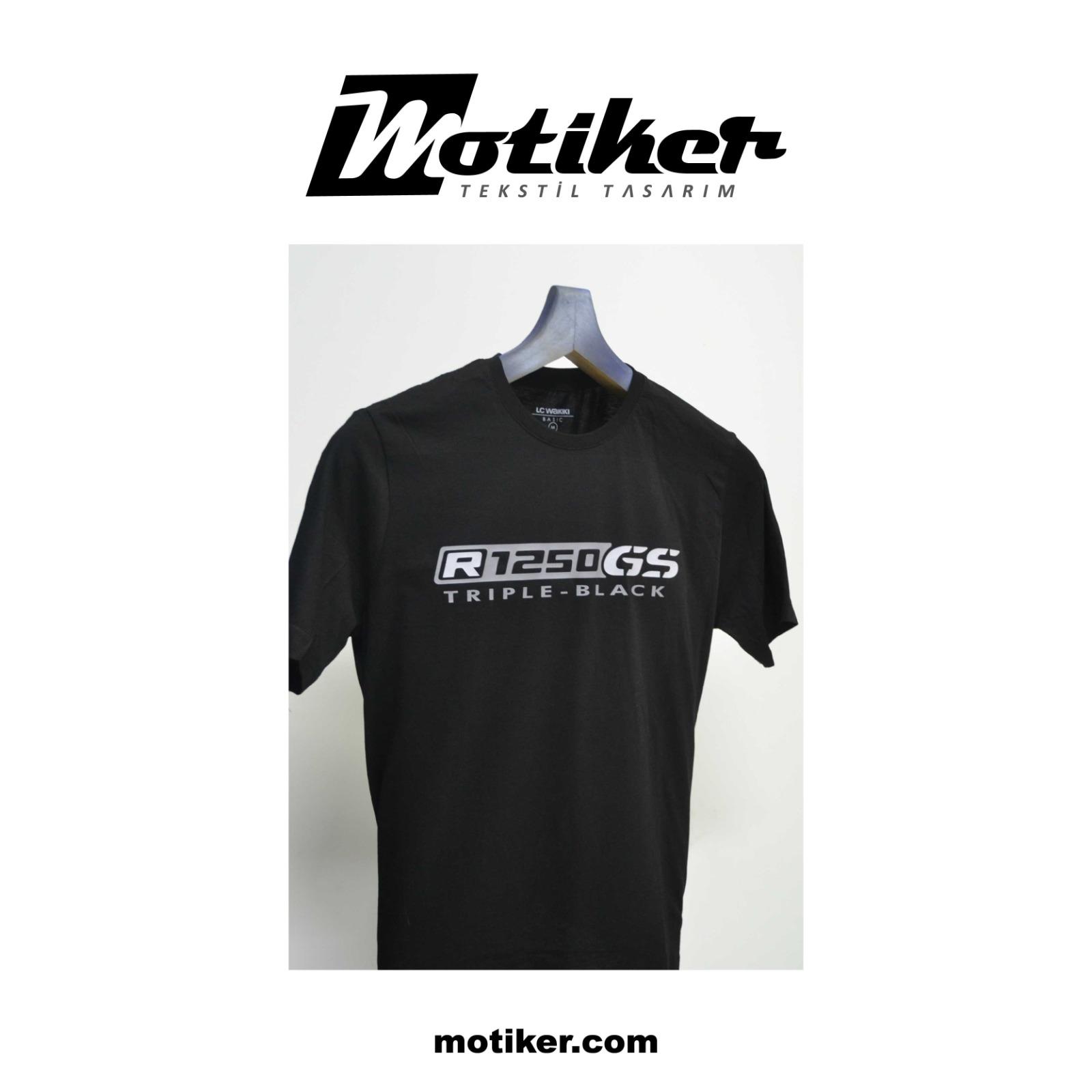 BMW Adventure 1250GS Logolu Baskılı Tişört Modeli