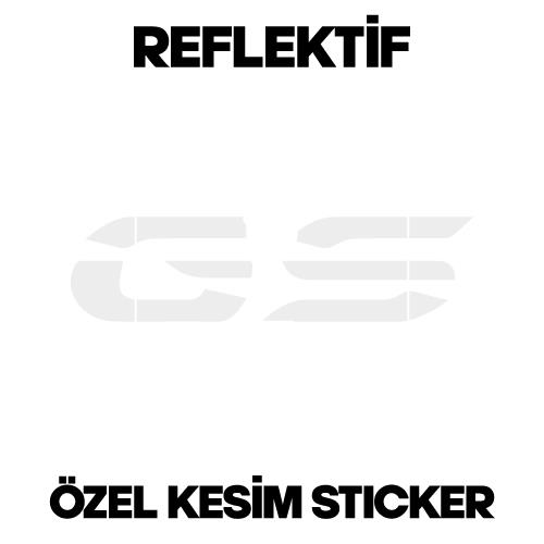 BMW ÇANTABMW Alüminyum Arka Çanta Seti 2014+ Mat Siyah Kaplama Ve Reflektif Sticker