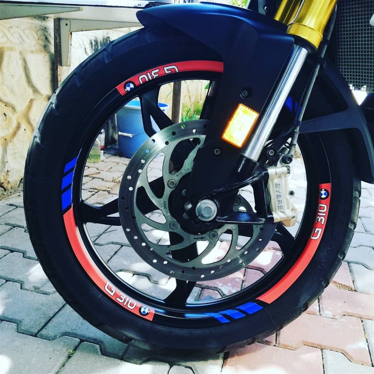 BMW G 310 GS Jant Sticker Etiket Modeli
