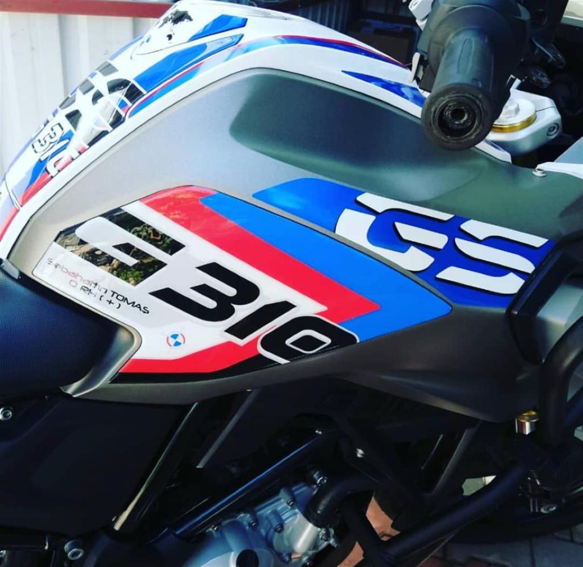 Bmw G310 Adventure Tank Pad Set Sticker Etiket Model