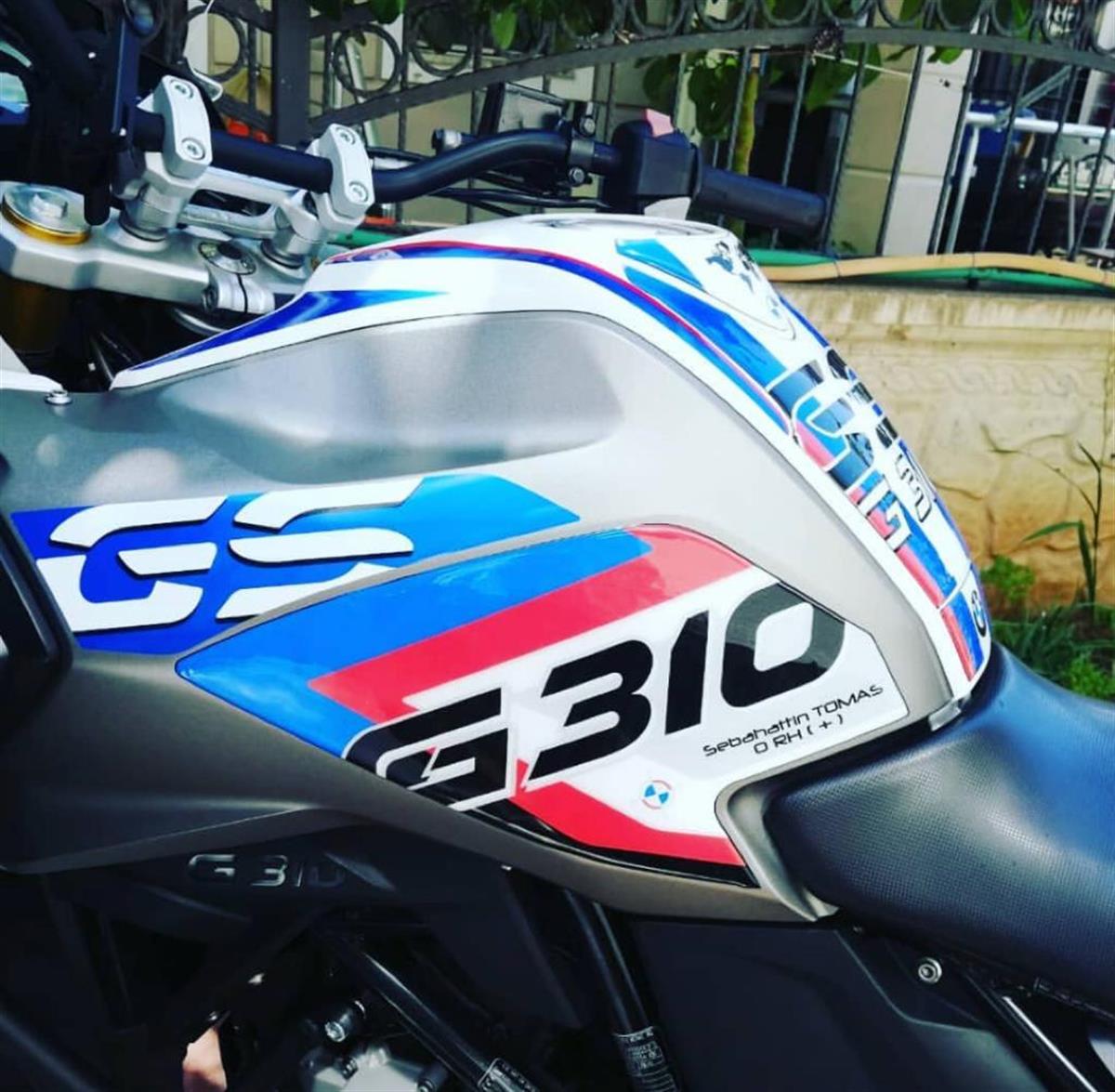 Bmw G310 Adventure Tank Pad Set Sticker Etiket Model