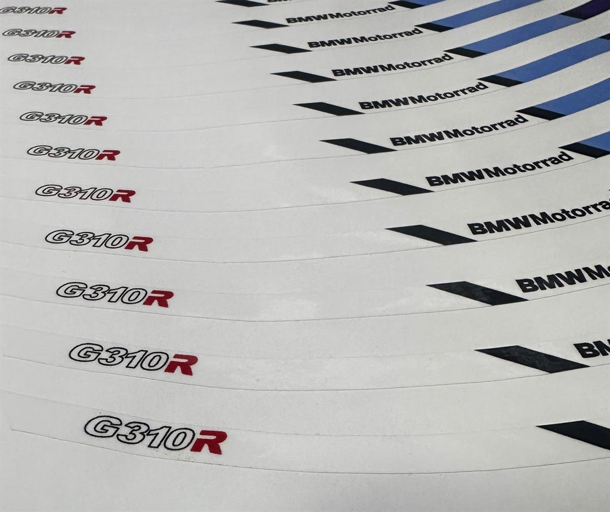 BMW G310R Jant Sticker Etiket Modeli
