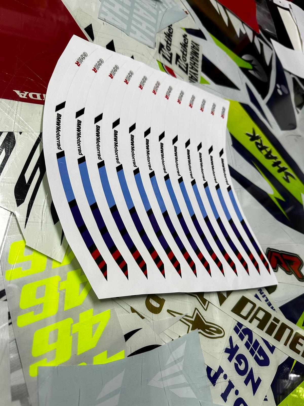 BMW G310R Jant Sticker Etiket Modeli