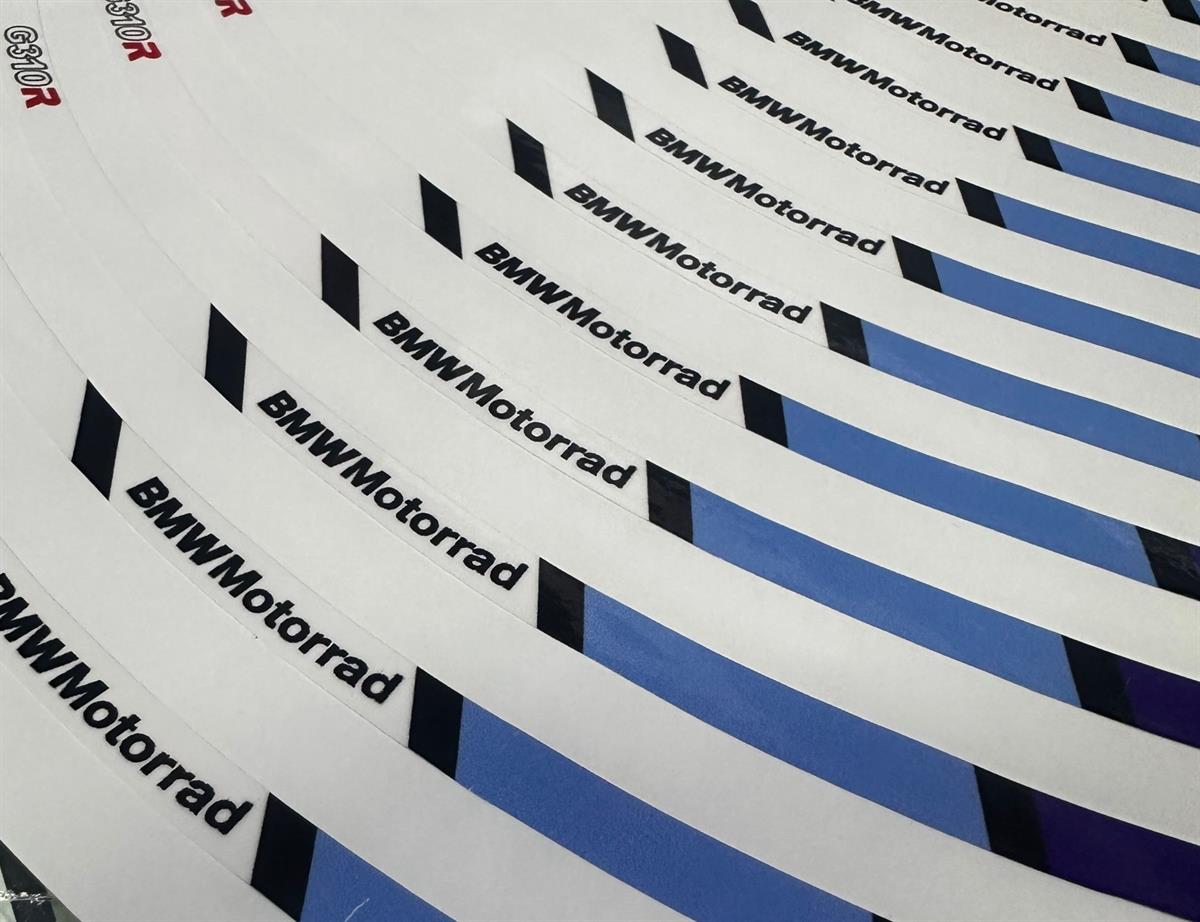 BMW G310R Jant Sticker Etiket Modeli
