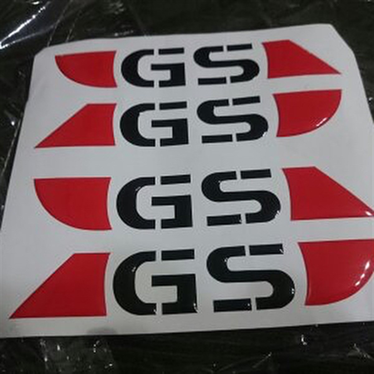 BMW GS Model Damla Sticker Etiket Modeli