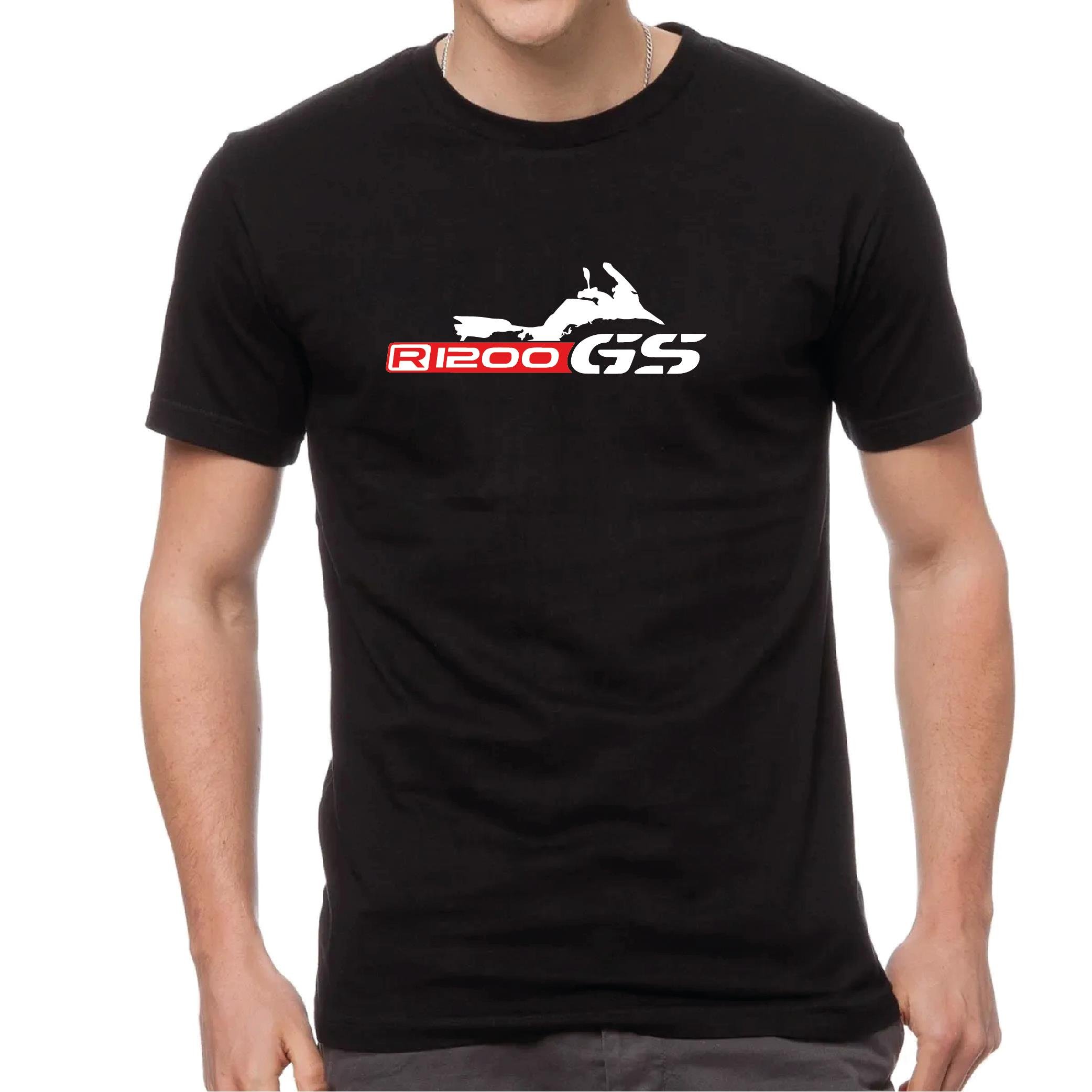 T-ShirtBMW R1200GS Tasarımlı Motorcu Tişörtü Kırmızı