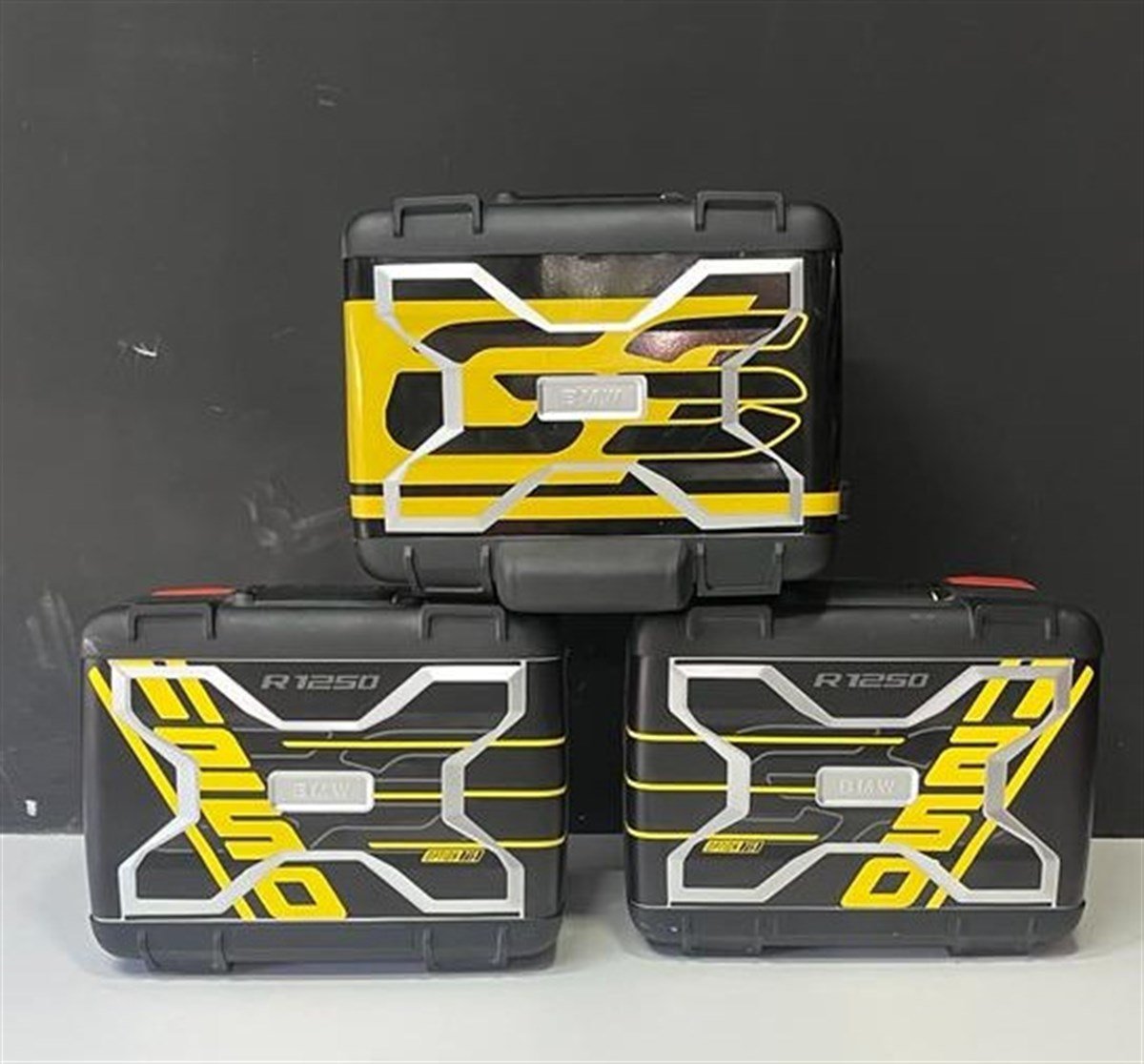 BMW R1250 Çanta Sticker Etiket Modeli