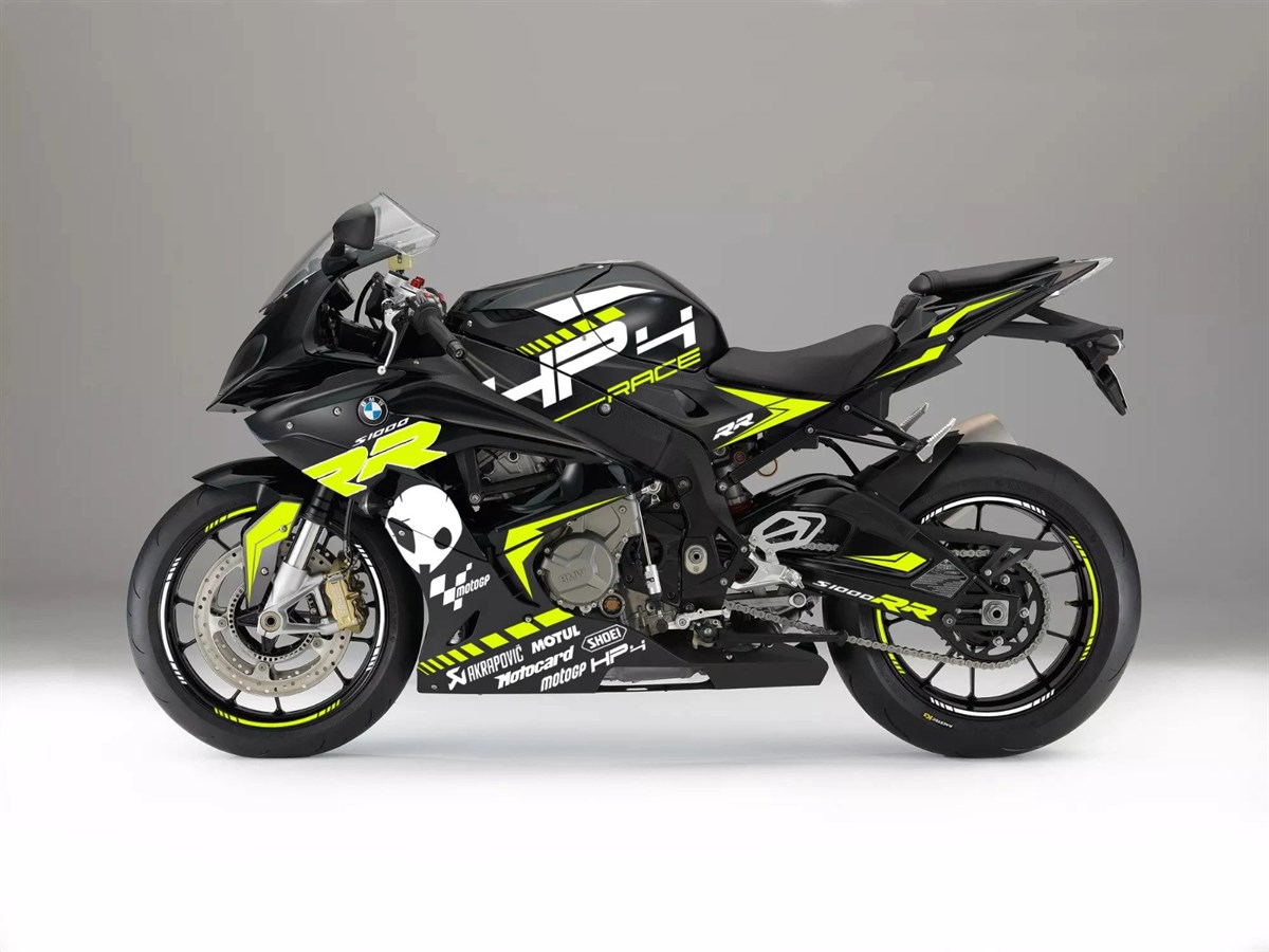 BMW S1000RR Sticker Etiket Modeli