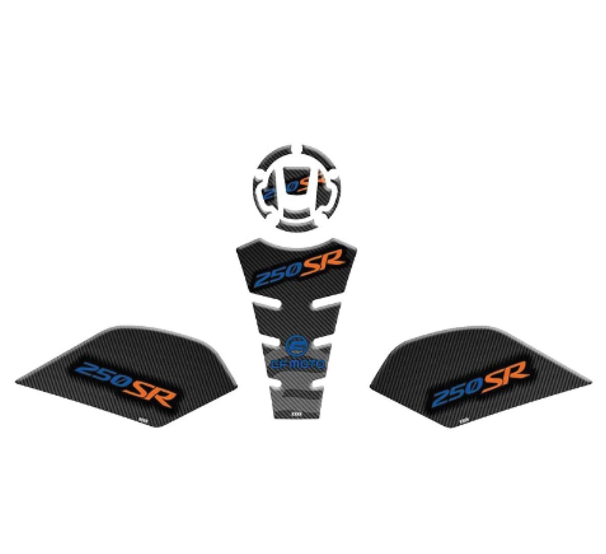 Cf Moto 250 Sr 2020-2023 Uyulu Tank Pad Set 009