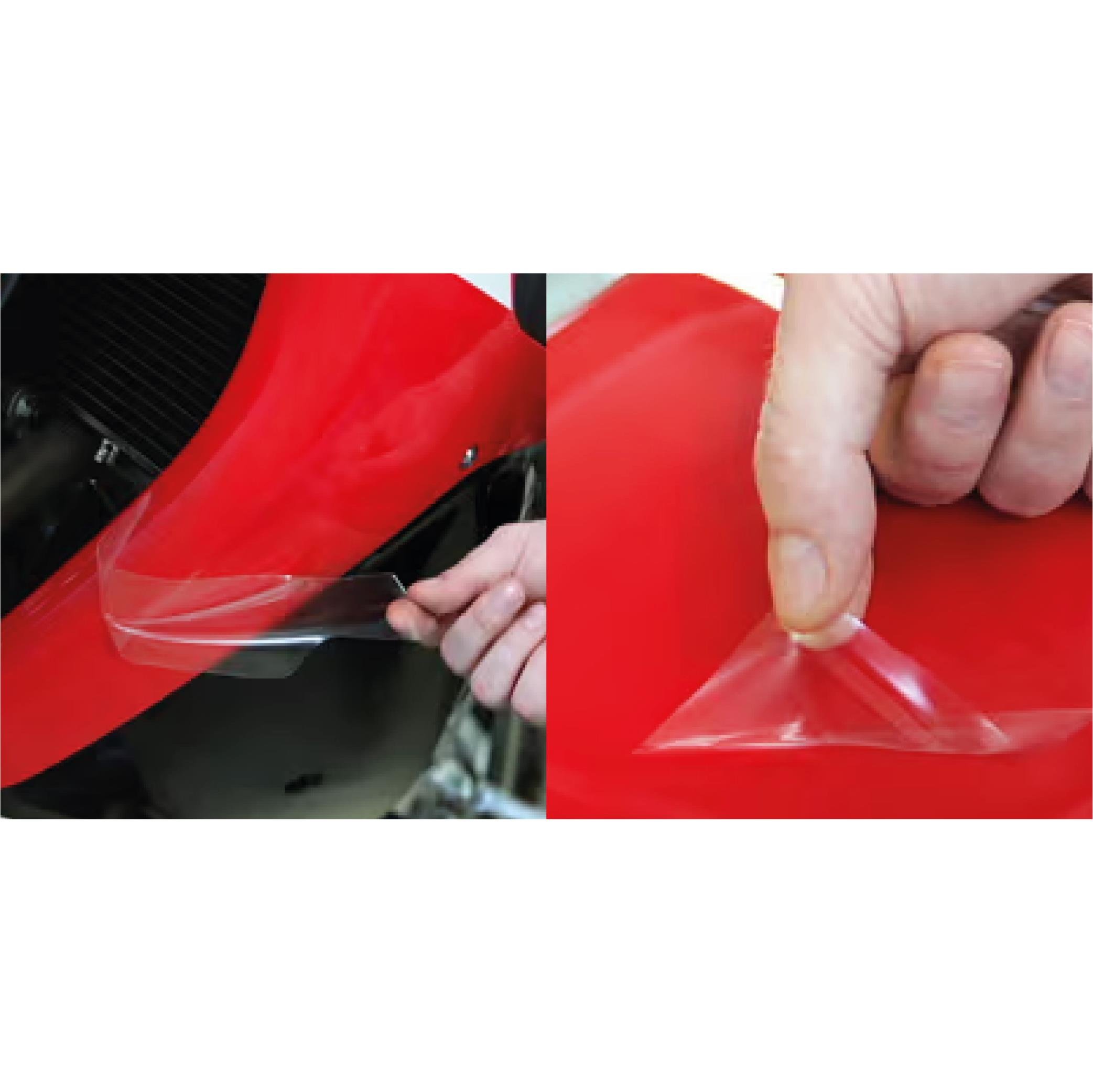 250SRCF MOTO 250 SR Orta Şase Şefaf PPF Koruma Folyo