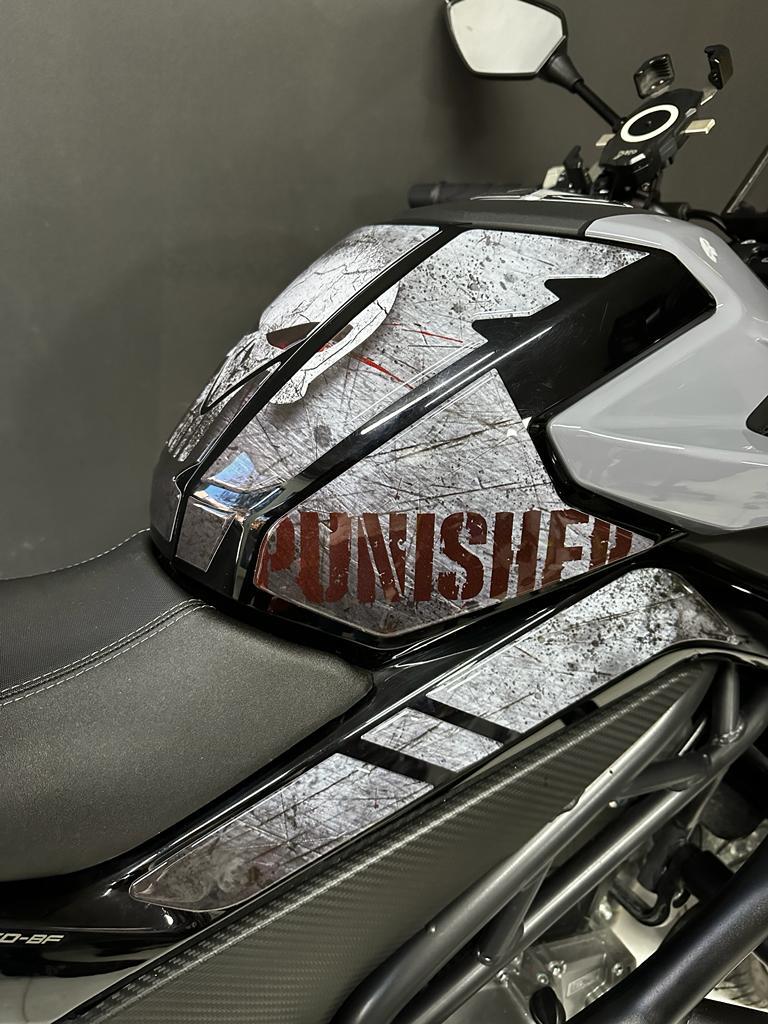 CF MOTO 250NK 2023 Özel Tasarım Full Takım Tank Pad Punisher Set