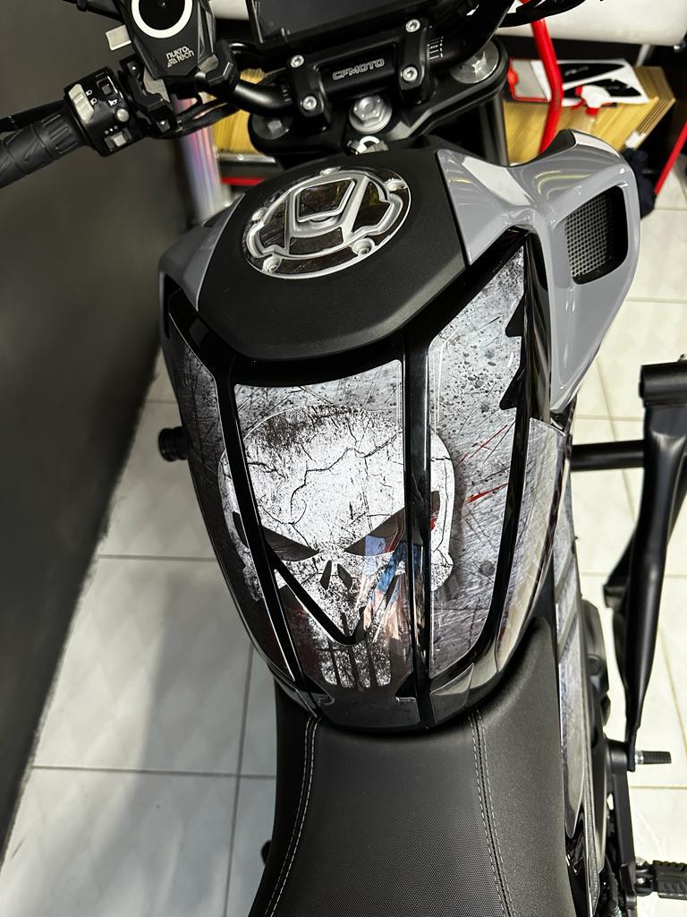 CF MOTO 250NK 2023 Özel Tasarım Full Takım Tank Pad Punisher Set