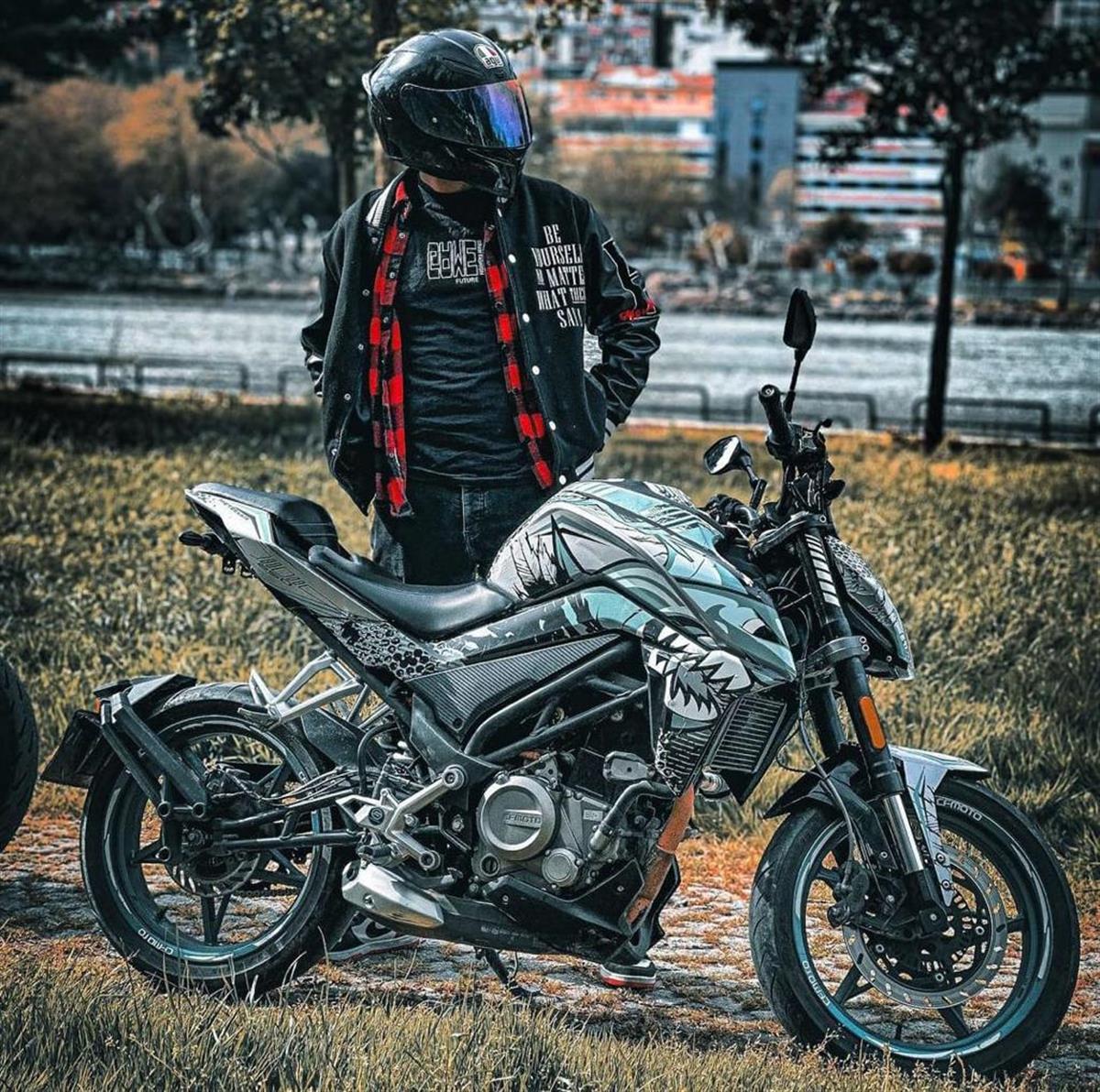 Cf Moto 250NK Bullet Kaplama Sticker Etiket Model