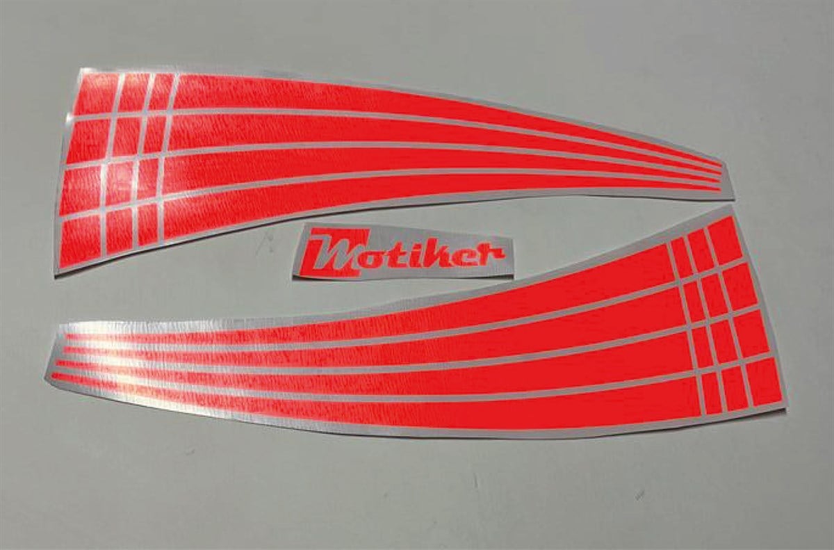 CF MOTO 250NK Neon Turuncu Jant Sticker Modeli
