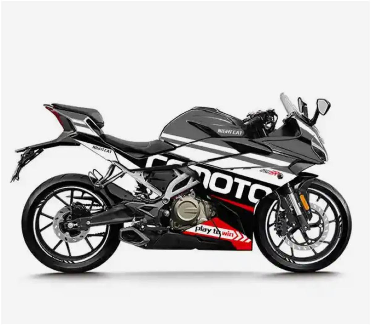 CF Moto 250Sr Pay To Win Sticker Etiket Model