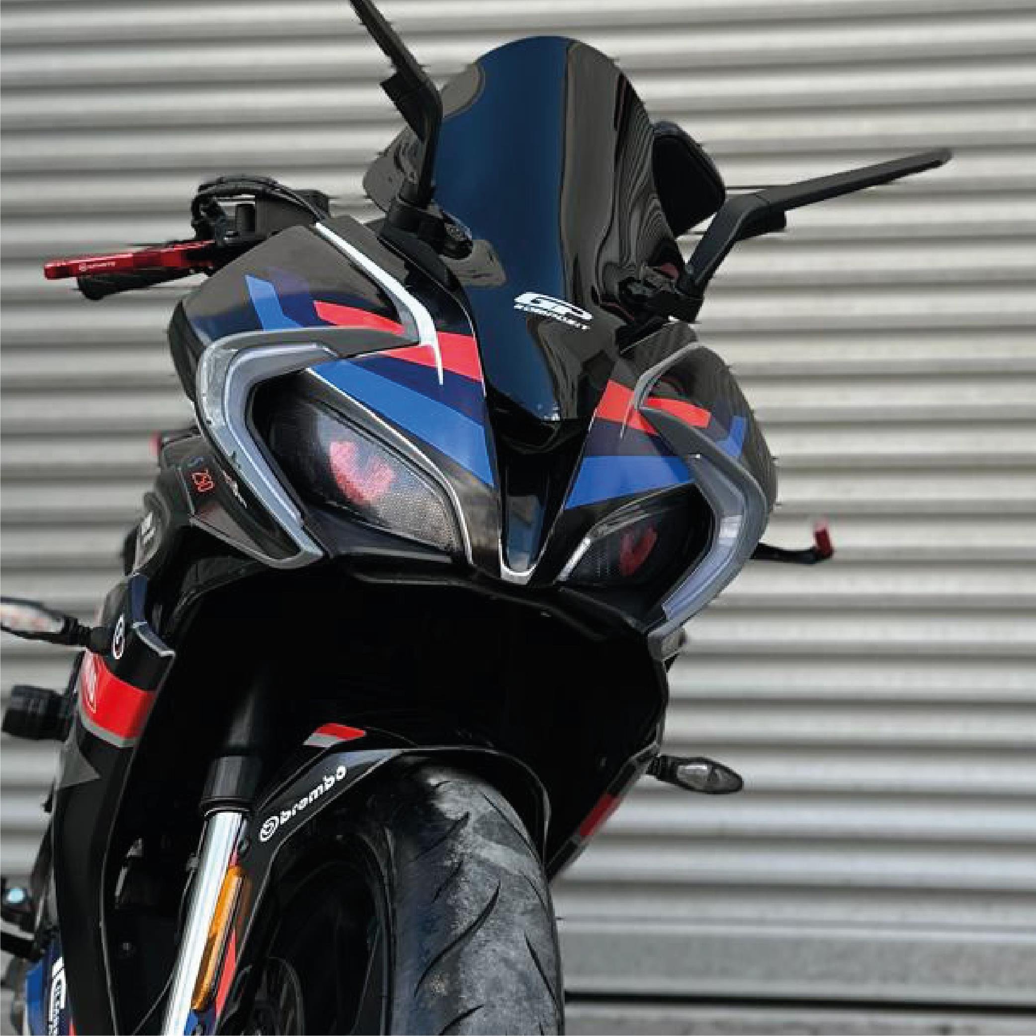 250SRCF Moto 250Sr Wolf Eyes Far Sticker Etiket Model Kırmızı