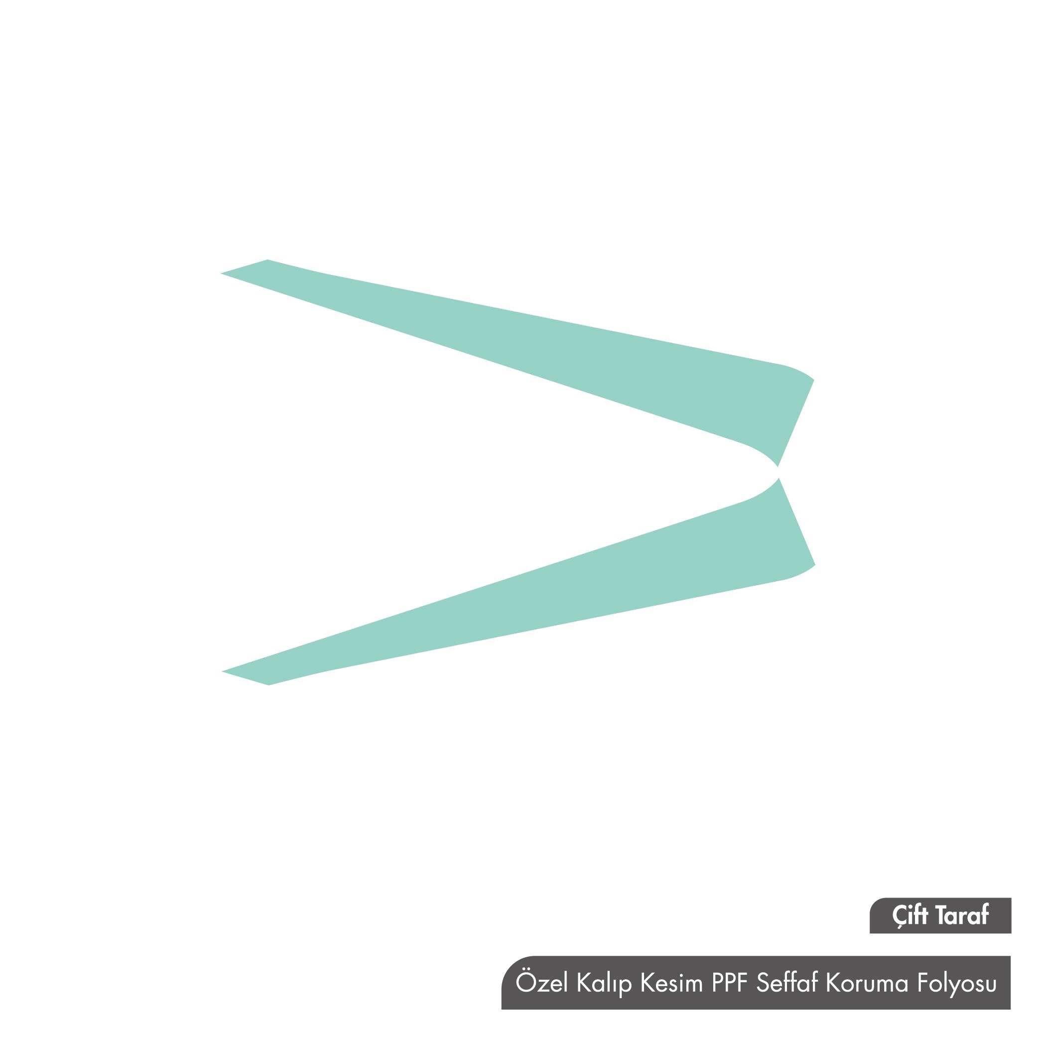 250SRCF MOTO 450 SR Orta Şase Şefaf PPF Koruma Folyo