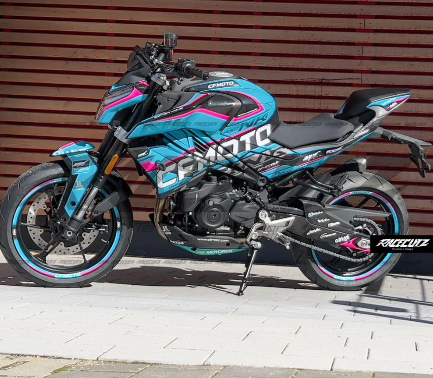450 NKCF MOTO 450NK Parçalı Kaplama Sticker Etiket Modeli