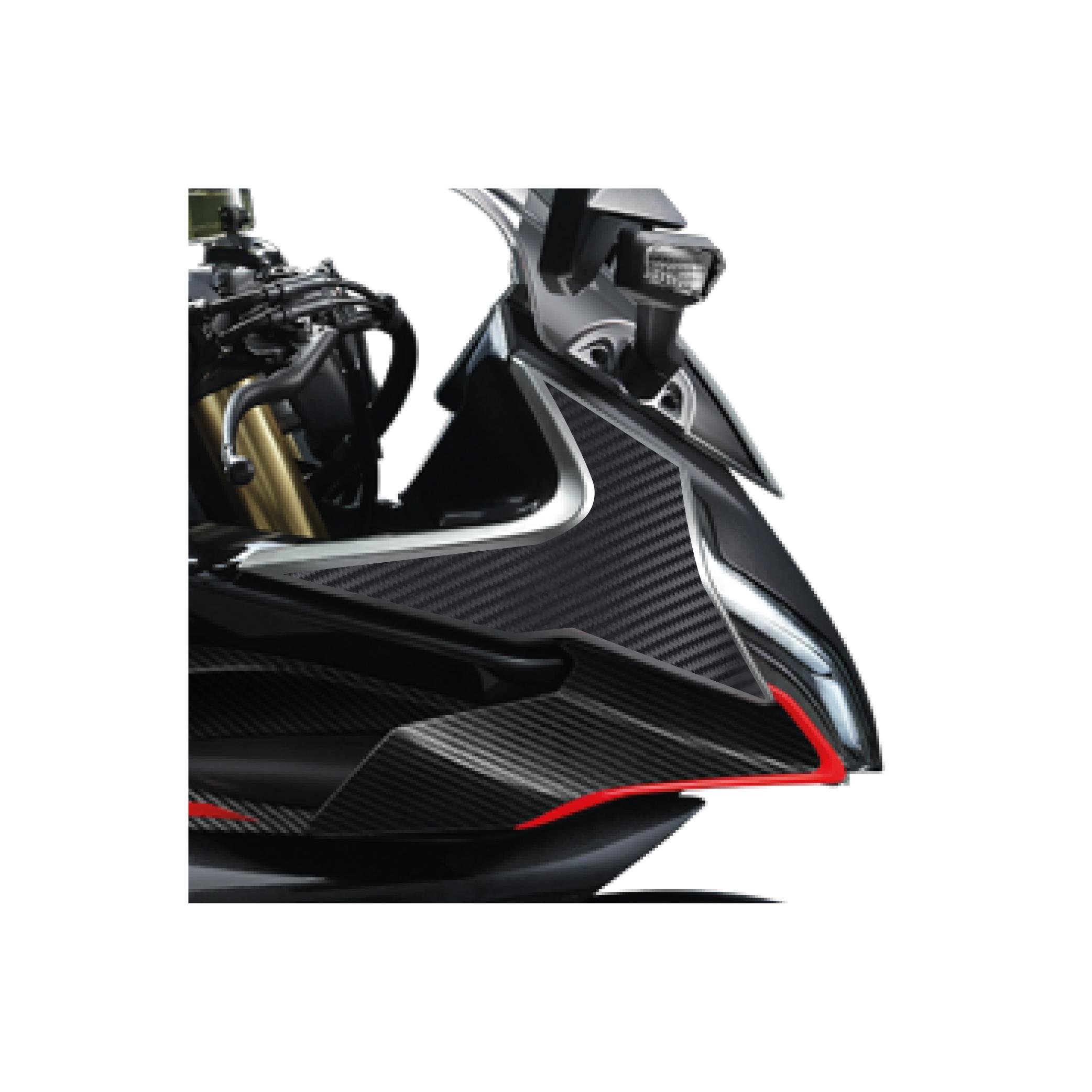 450SRCF MOTO 450SR Far Yanı Karbon Sticker Etiket Modeli