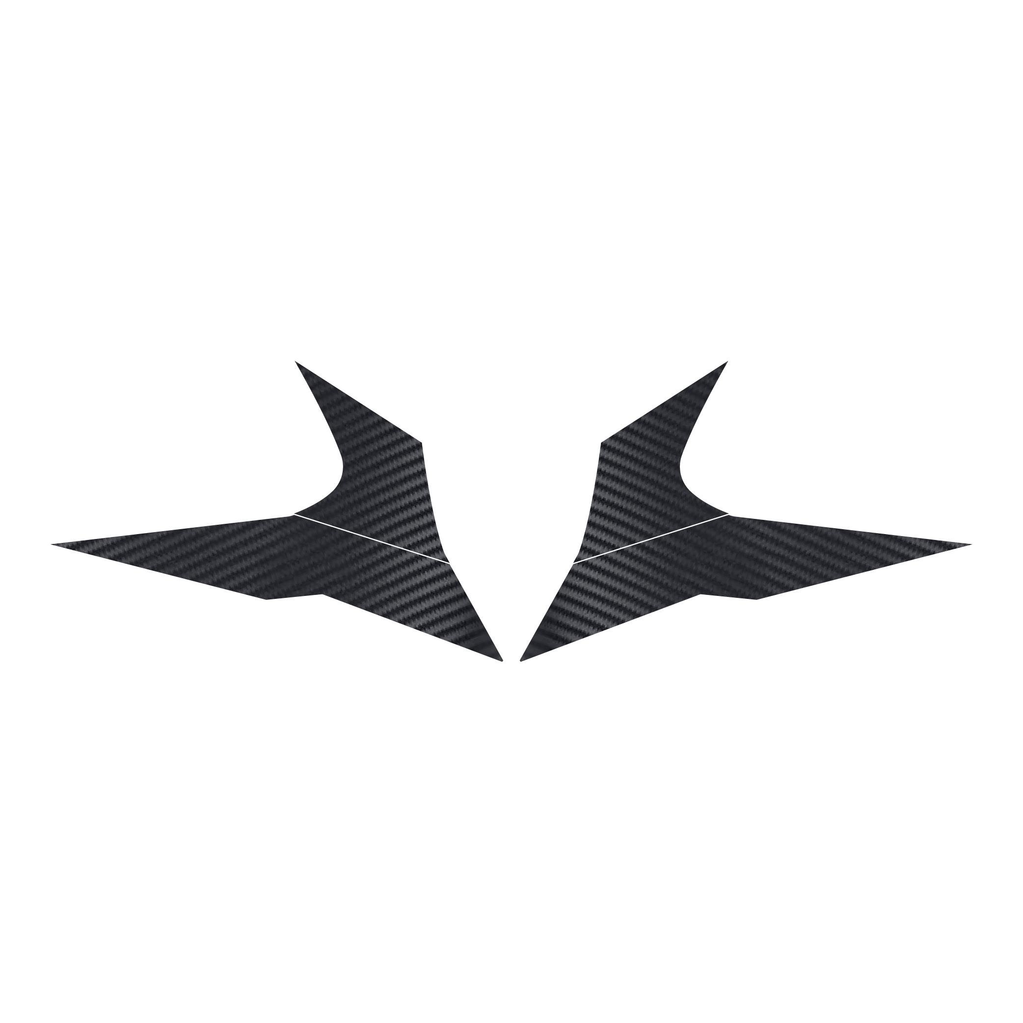 450SRCF MOTO 450SR Far Yanı Karbon Sticker Etiket Modeli