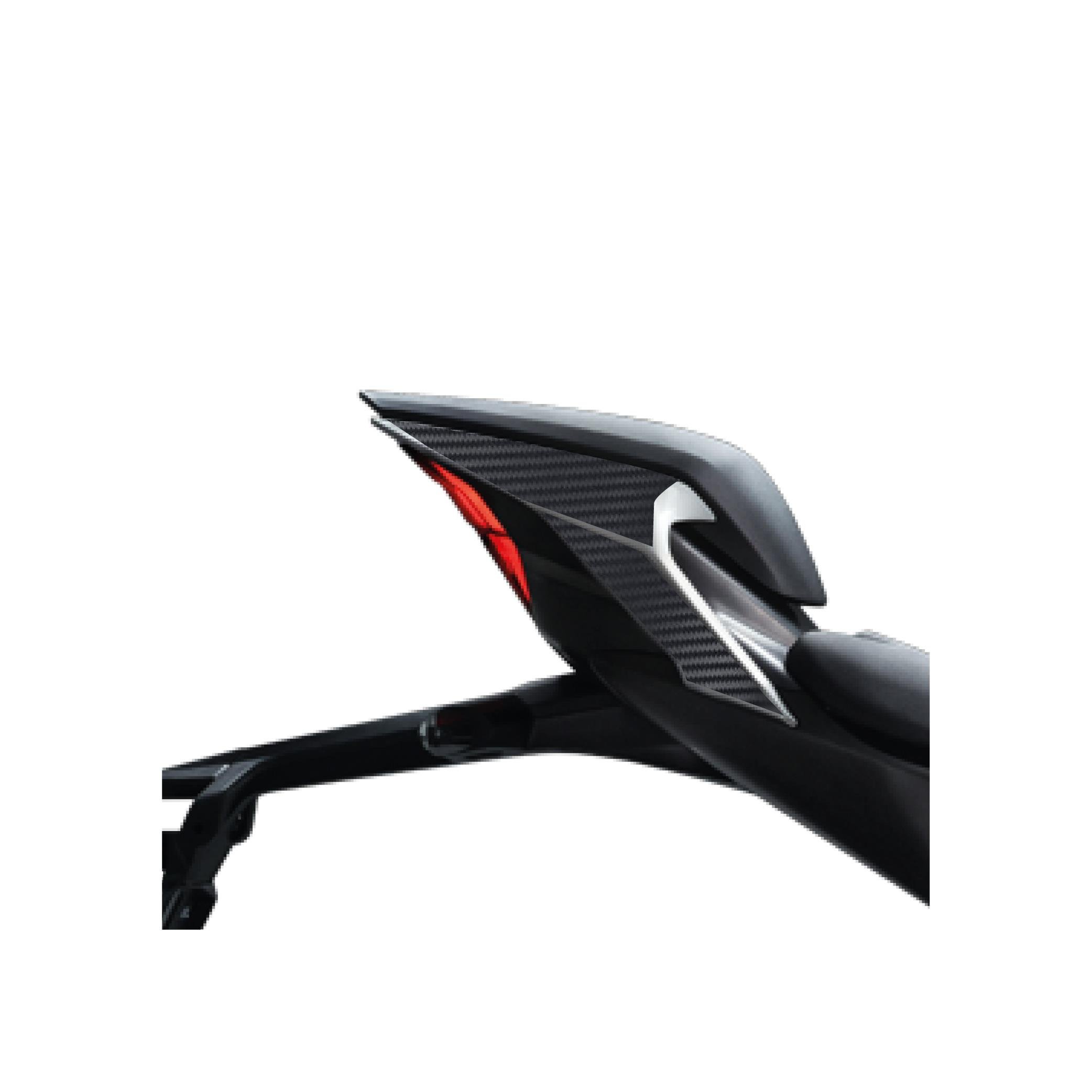 450SRCF MOTO 450SR Kuyruk Üstü ve Kuyruk Altı  Karbon Sticker Etiket Modeli