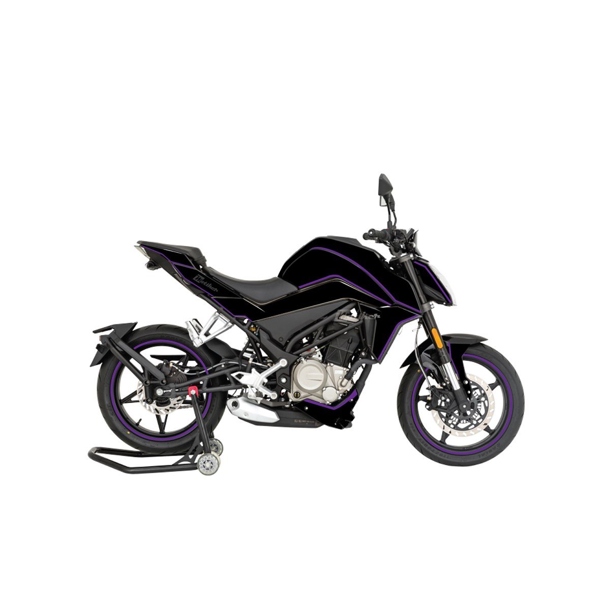 CF MOTO Çizgi İnce Detay Sticker Etiket Modeli 