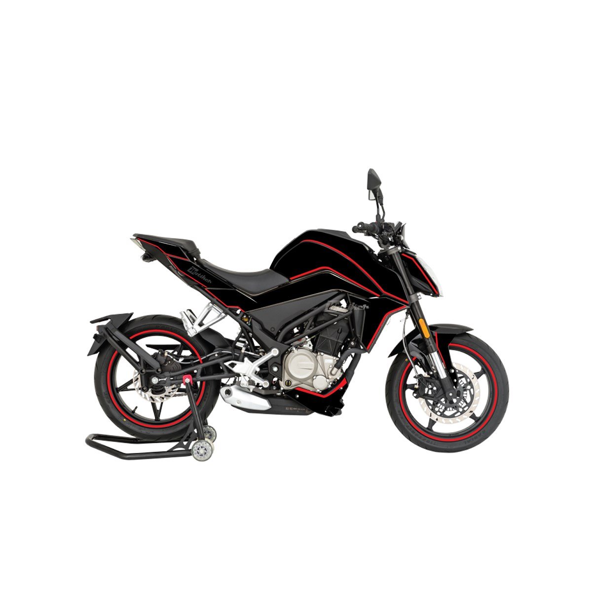 CF MOTO Çizgi İnce Detay Sticker Etiket Modeli 