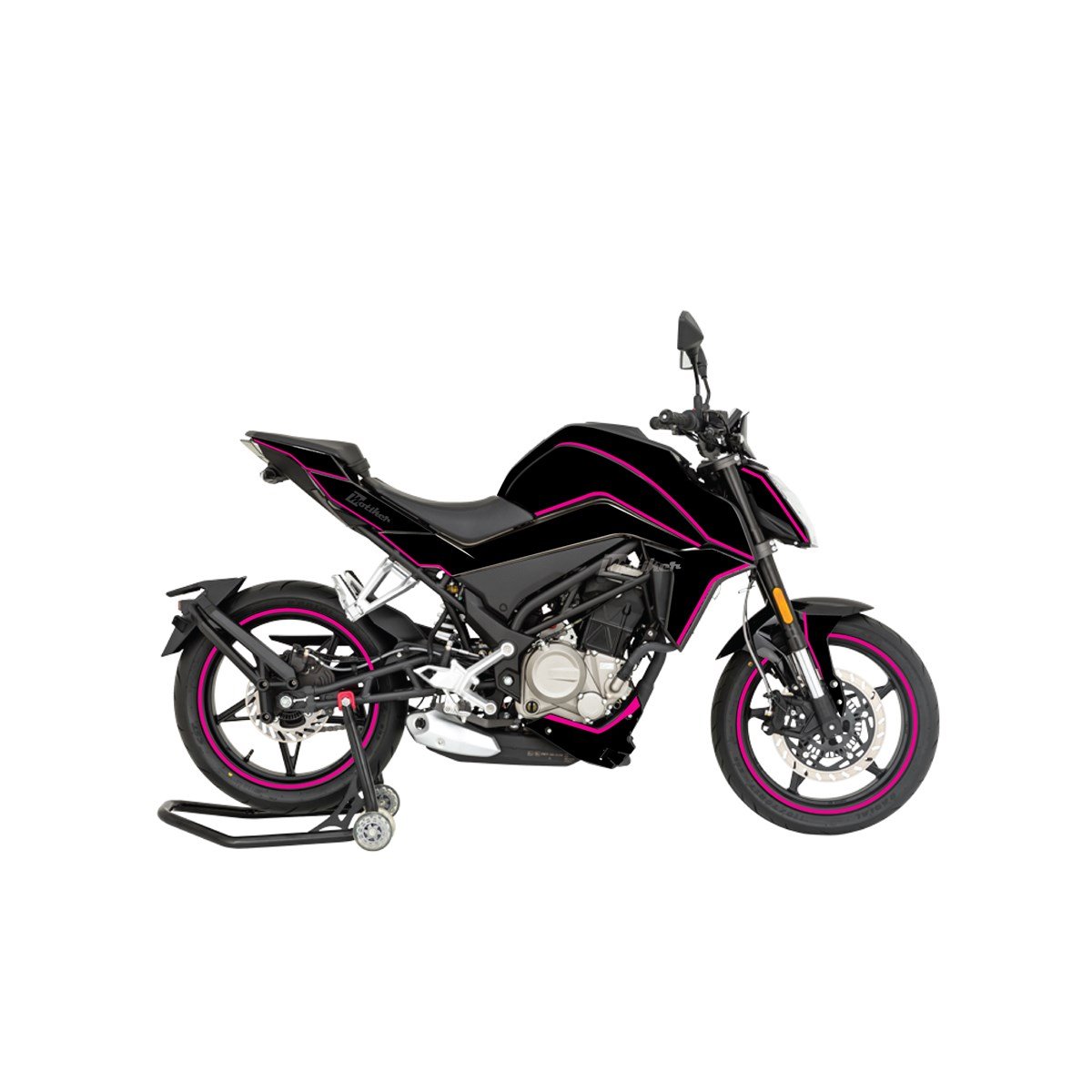 CF MOTO Çizgi İnce Detay Sticker Etiket Modeli 