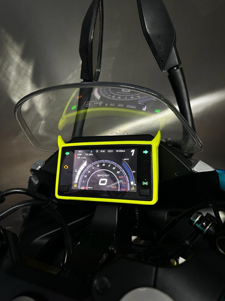 CF MOTO NK 250 2023 UYUMLU KM KORUYUCU KILIF KIRMIZI