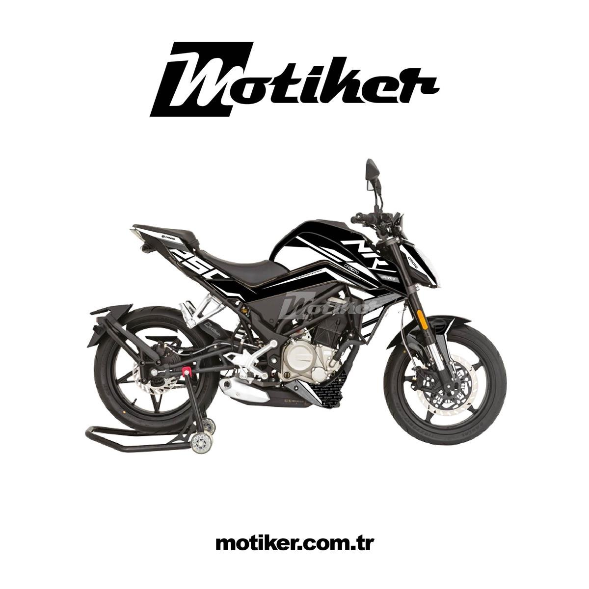 CF MOTO NK 250 - Class Model Parça Takım Sticker Etiket Modeli