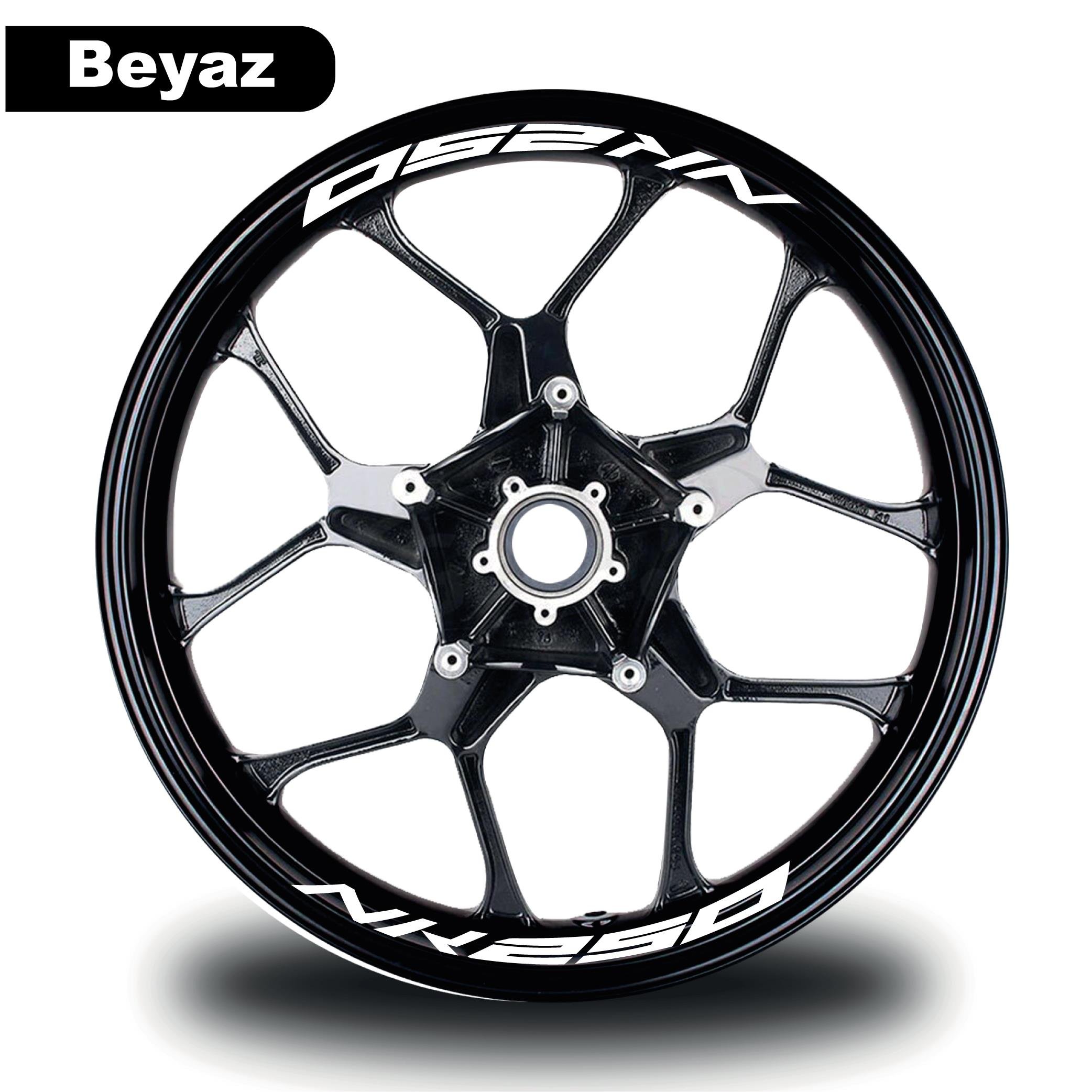 250 NKCF MOTO NK 250 Jant İçi 8 adet  Sticker