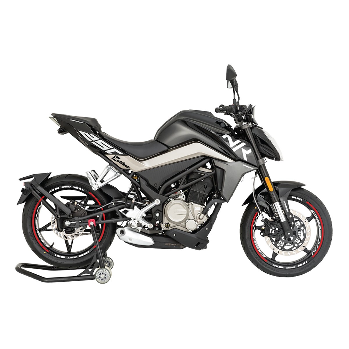 CF MOTO NK 250 Jant Renkli Yazısız Sticker Etiket Modeli