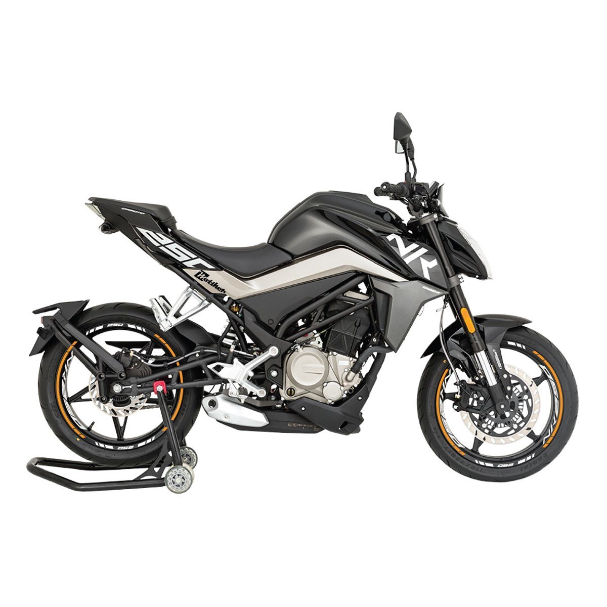 CF MOTO NK 250 Jant Renkli Yazısız Sticker Etiket Modeli