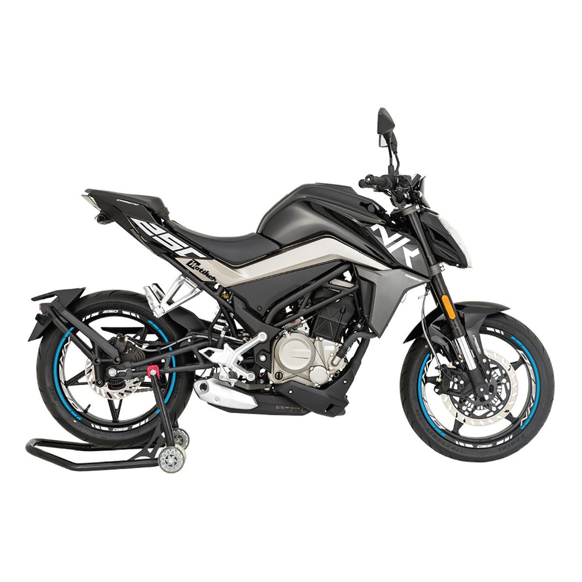 CF MOTO NK 250 Jant Renkli Yazısız Sticker Etiket Modeli