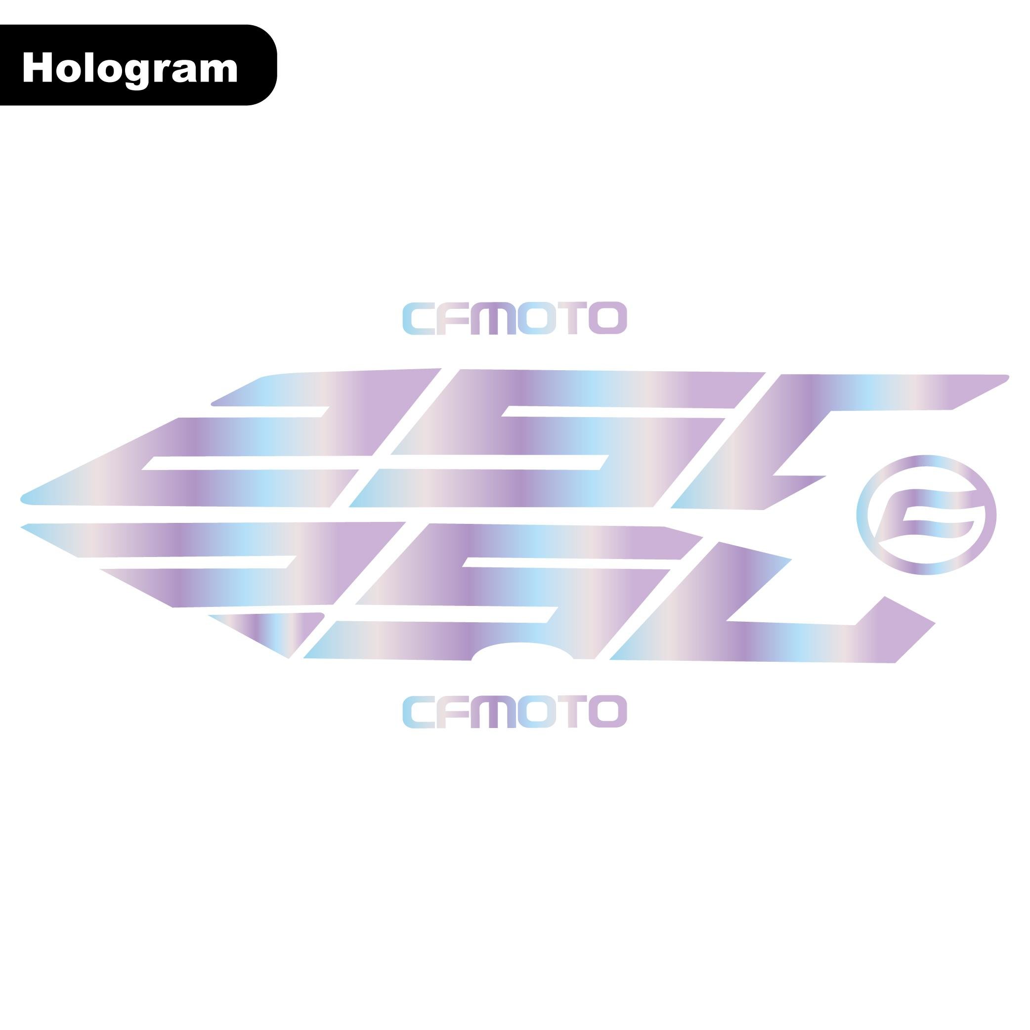 250 NKCF Moto NK250 Arka Kuyruk Sticker Etiket Modeli Hologram