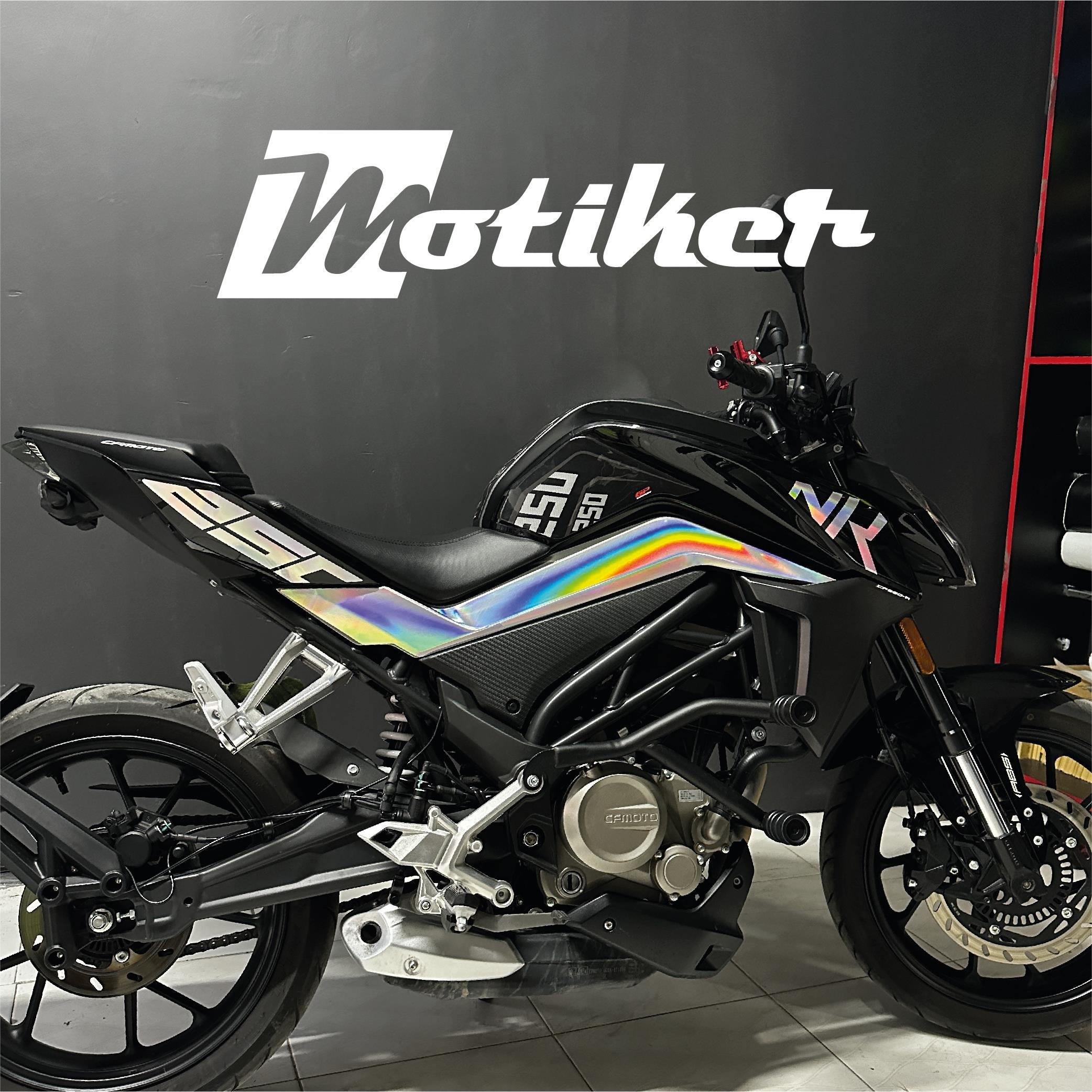 CF MOTO NK250 Hologram Sticker Etiket Modeli