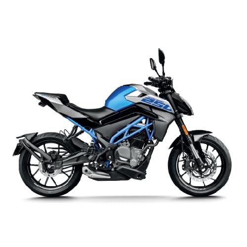 250 NKCF Moto NK250 Mavi Yan Grenaj Sticker Etiket Modeli