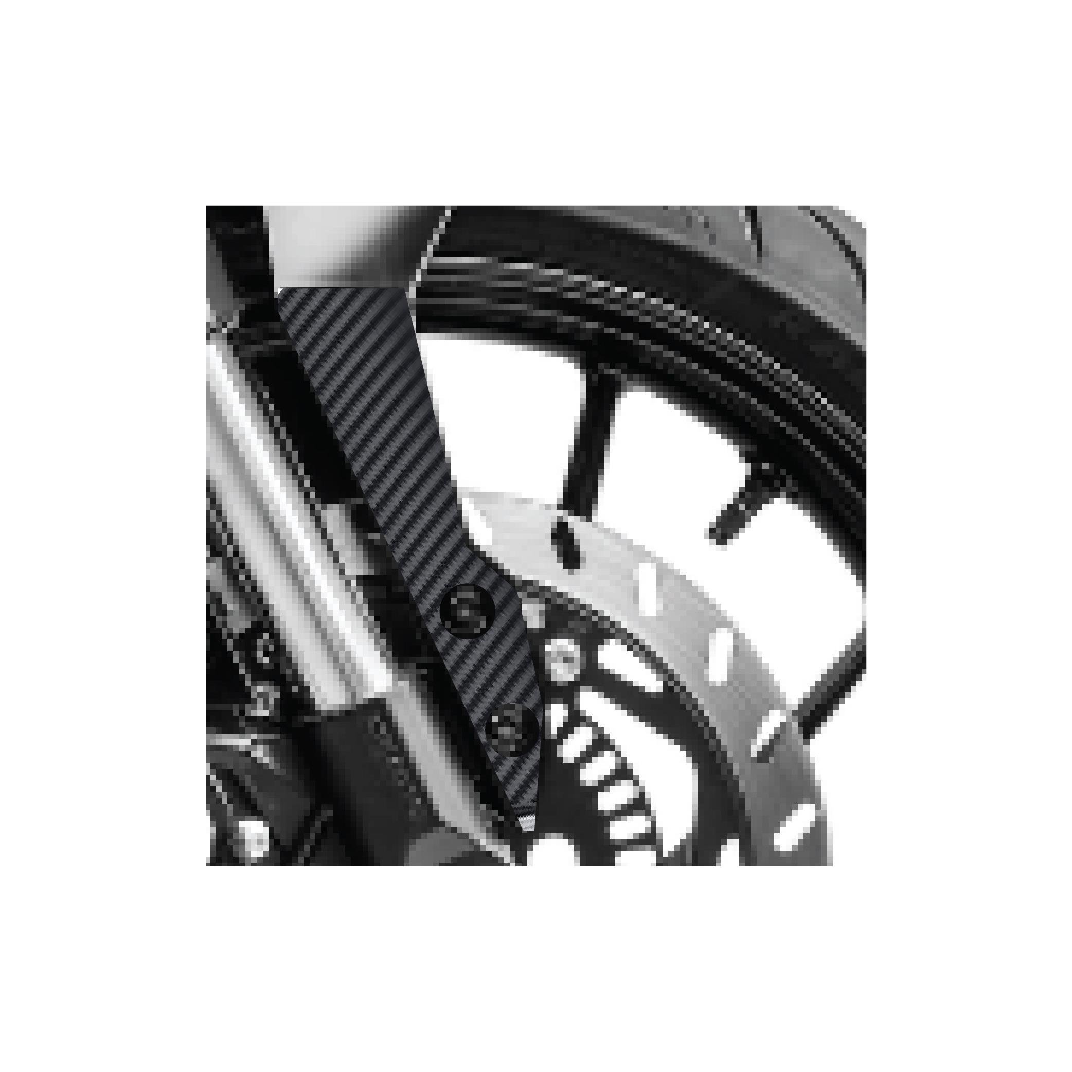 250 NKCF Moto NK250 Ön Çamurluk Sağ Sol Karbon Desen Sticker Etiket Kaplama Modeli 2019-2024