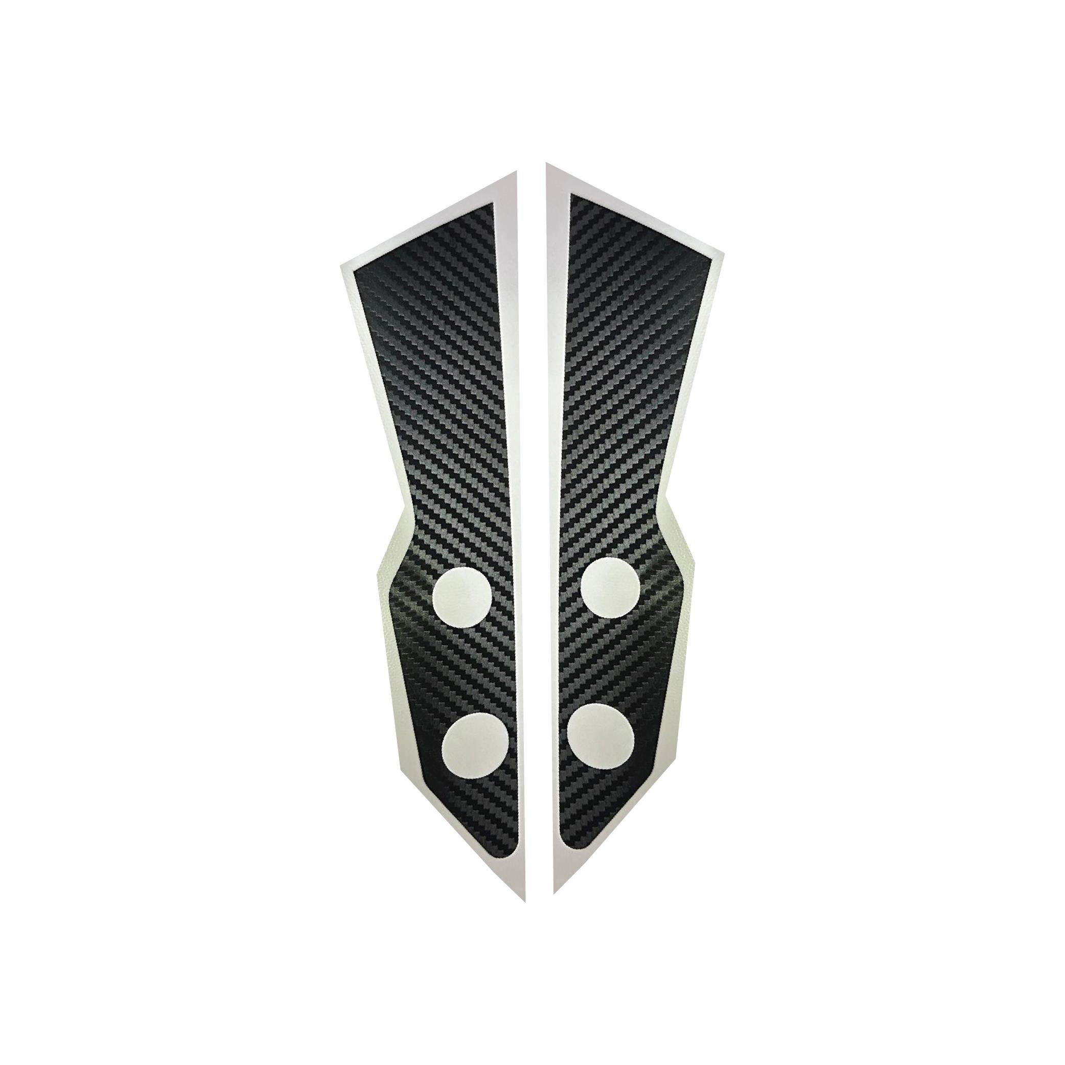 250 NKCF Moto NK250 Ön Çamurluk Sağ Sol Karbon Desen Sticker Etiket Kaplama Modeli 2019-2024