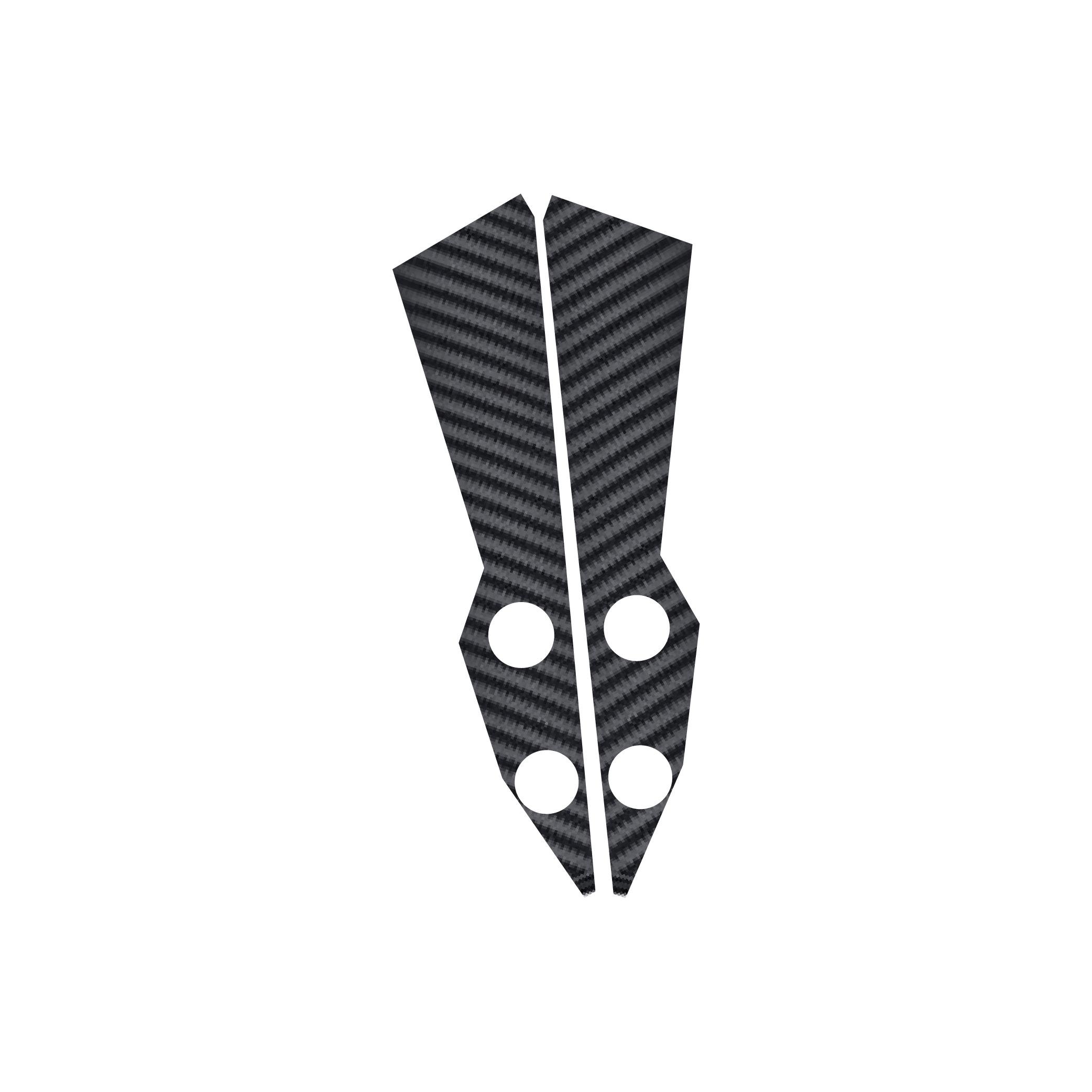 250 NKCF Moto NK250 Ön Çamurluk Sağ Sol Karbon Desen Sticker Etiket Kaplama Modeli 2019-2024