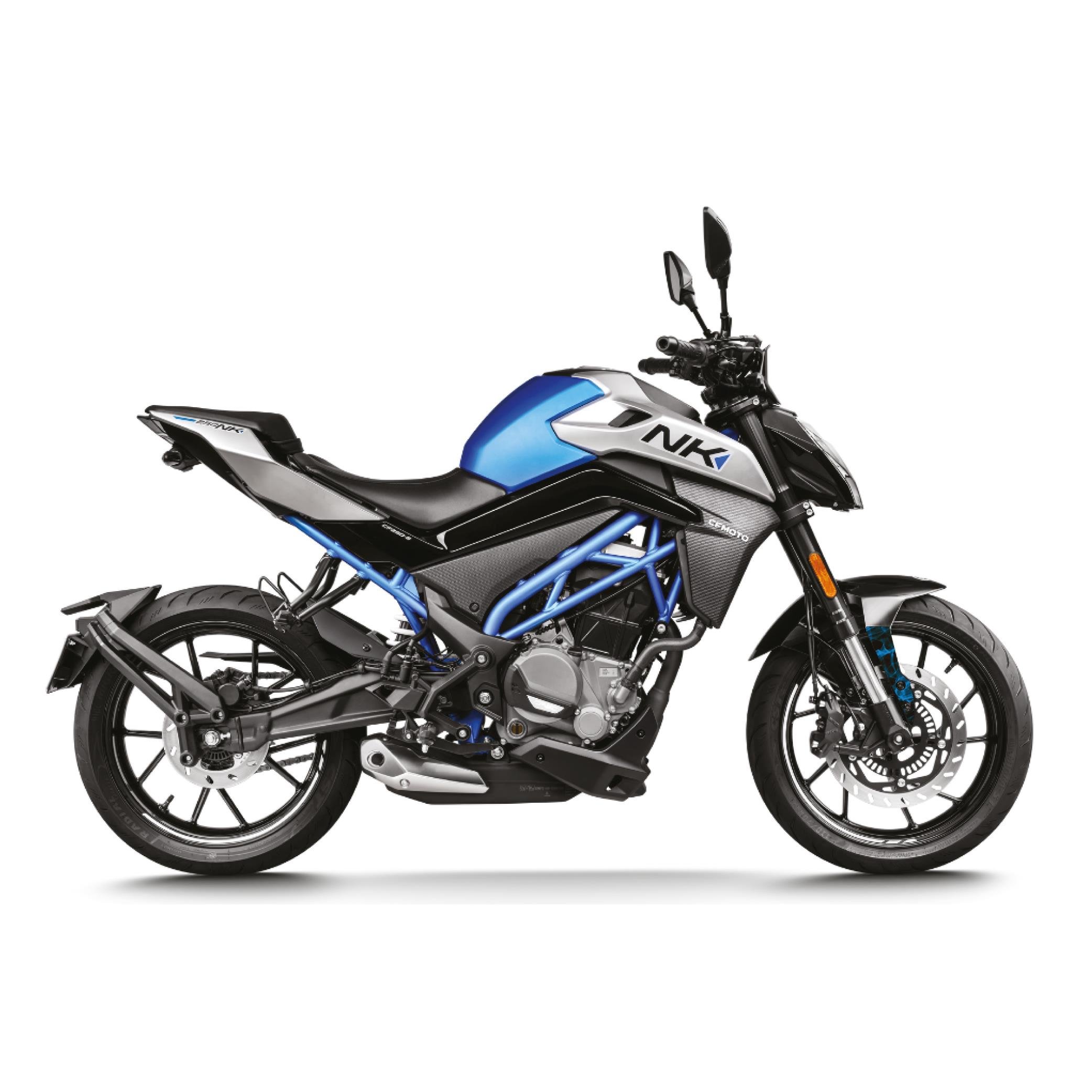 250 NKCF Moto NK250 Ön Çamurluk Sağ Sol Mavi Duman Renk Sticker Etiket Kaplama Modeli 2019-2024