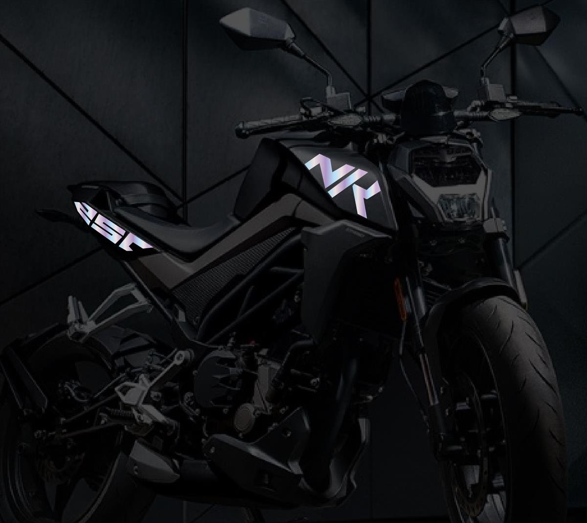CF Moto NK250 Orjinal Tasarım Hologram Motosiklet Sticker Modeli