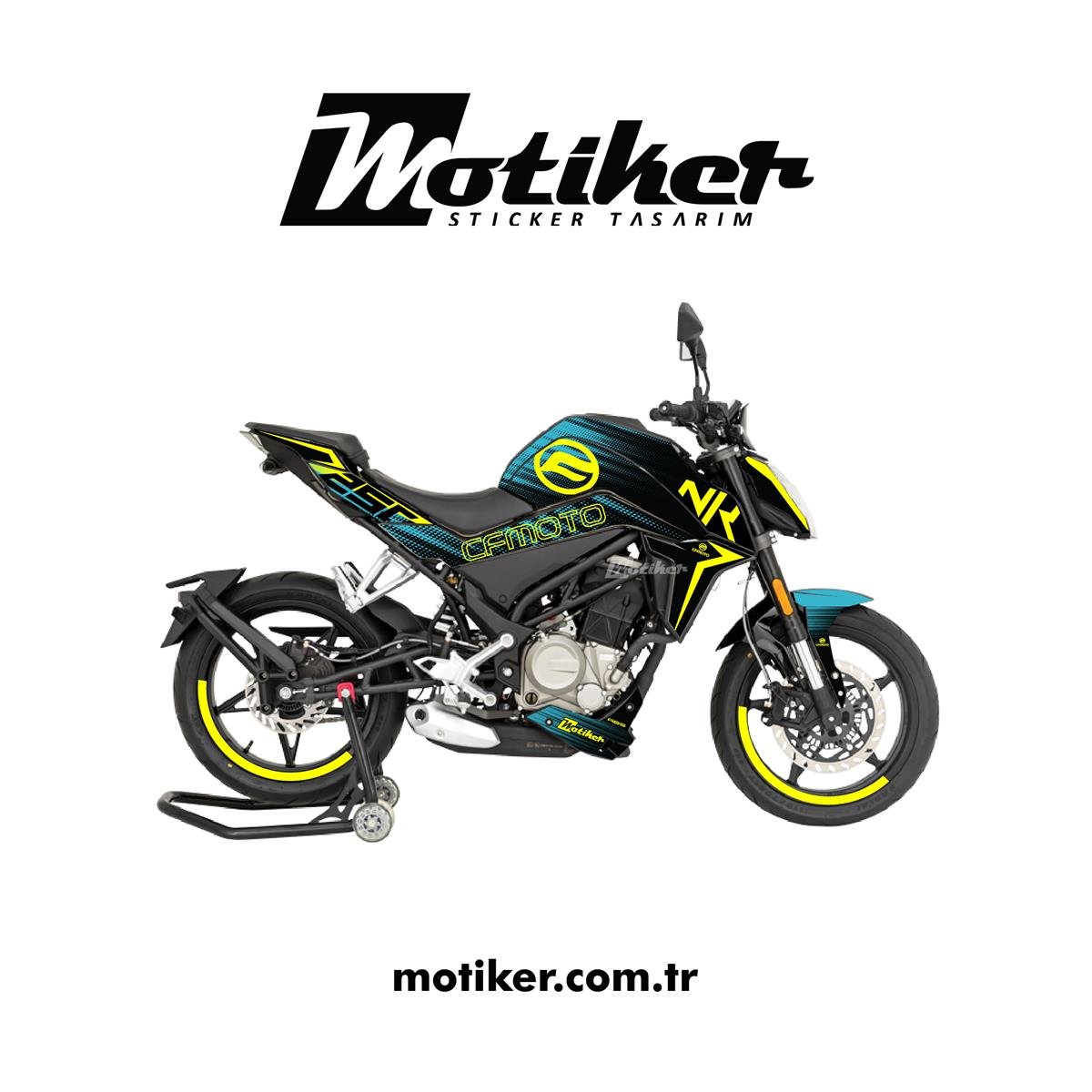 CF MOTO NK250 Performance Modeli Turkuaz