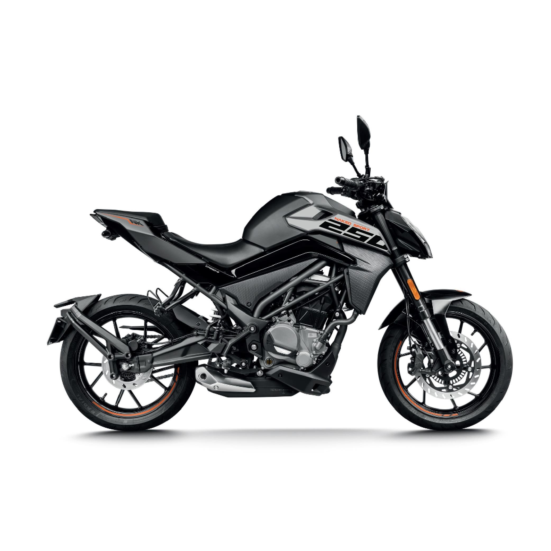 250 NKCF Moto NK250 Turuncu Siyah Yan Grenaj Sticker Etiket Modeli