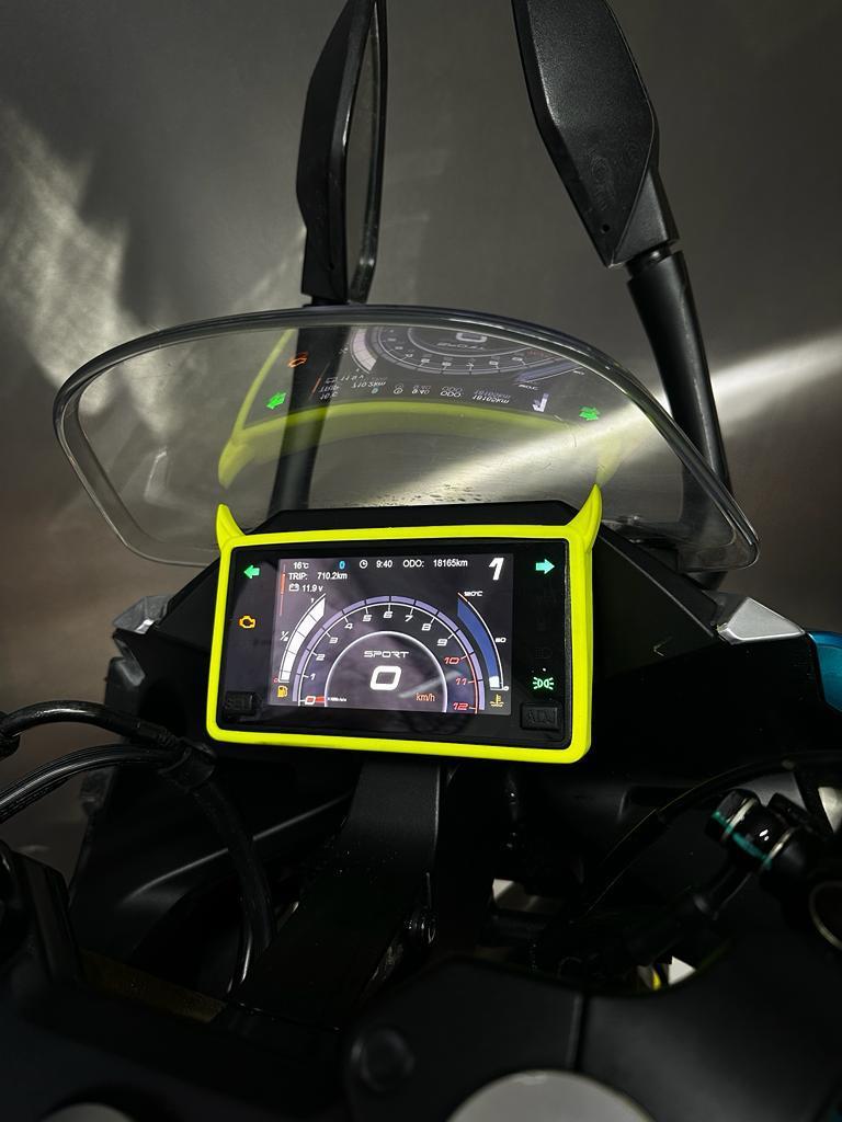 CF MOTO NK250 VE SR250 2019-2023 UYUMLU KM KORUYUCU KILIF SARI