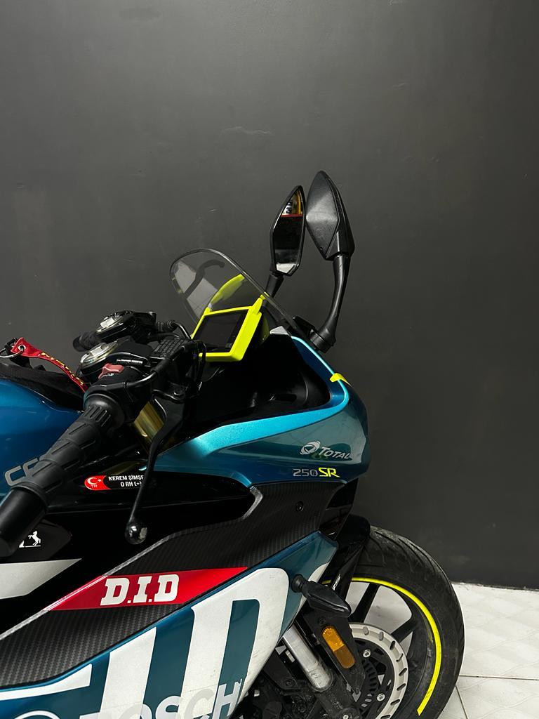 CF MOTO NK250 VE SR250 2019-2023 UYUMLU KM KORUYUCU KILIF SİYAH