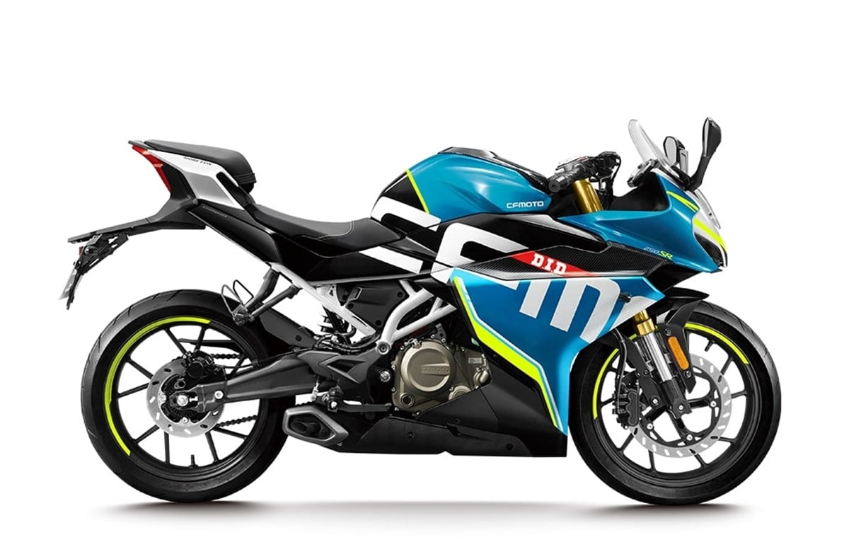 CF MOTO SR 250 Orijinal Sticker Etiket Tasarım Modeli