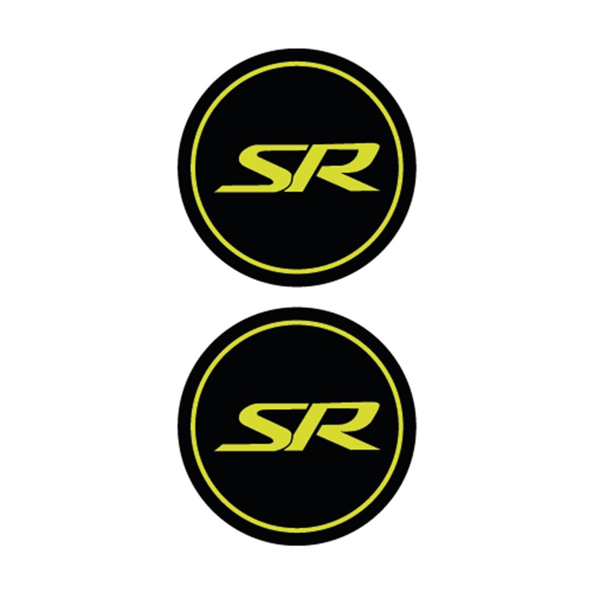 Cf Moto SR Yazılı Koruma Takozu Motosiklet Damla Sticker Modeli